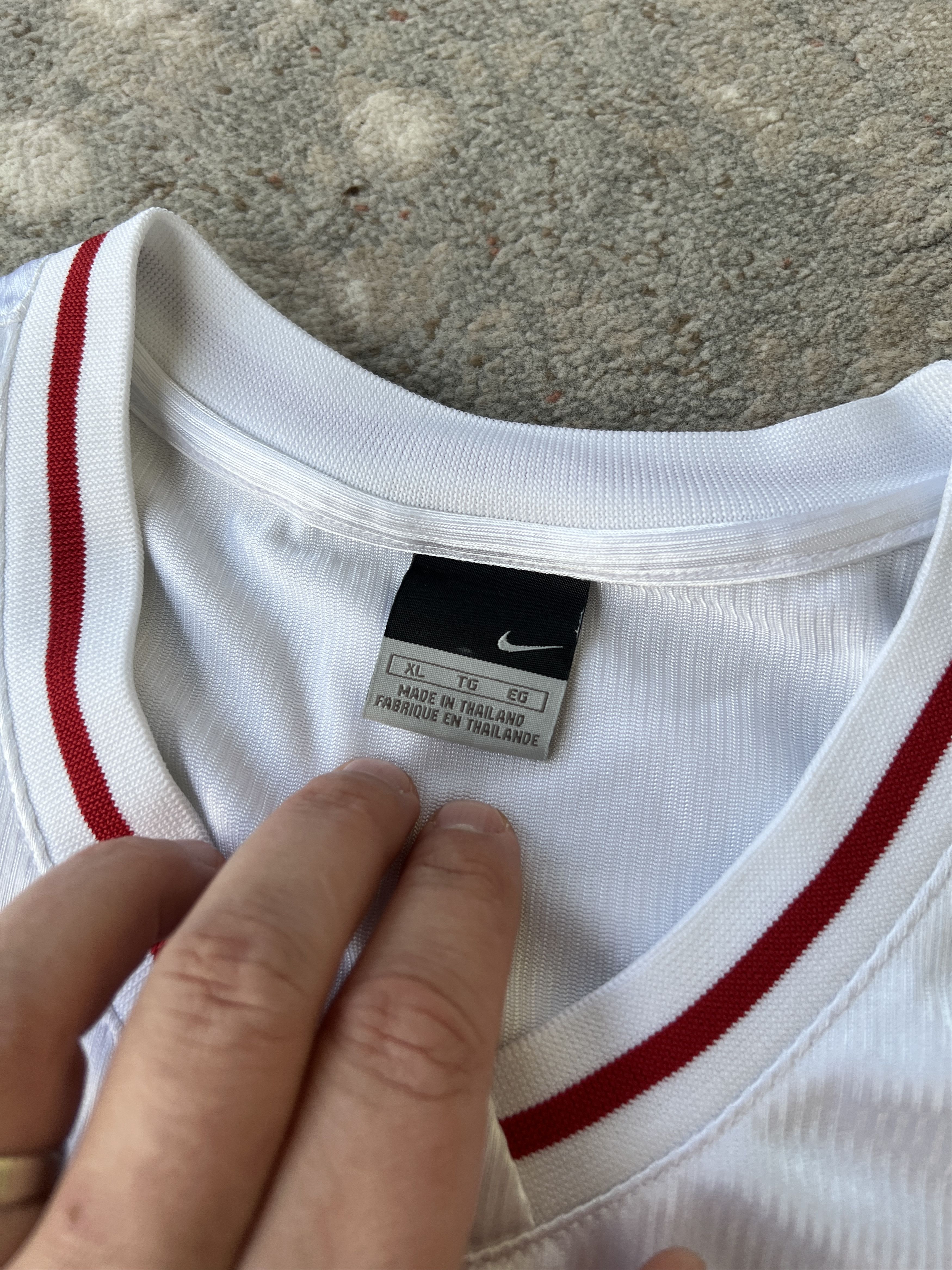 Nike Nike Team Vintage Jersey Size US XL / EU 56 / 4 - 3 Thumbnail