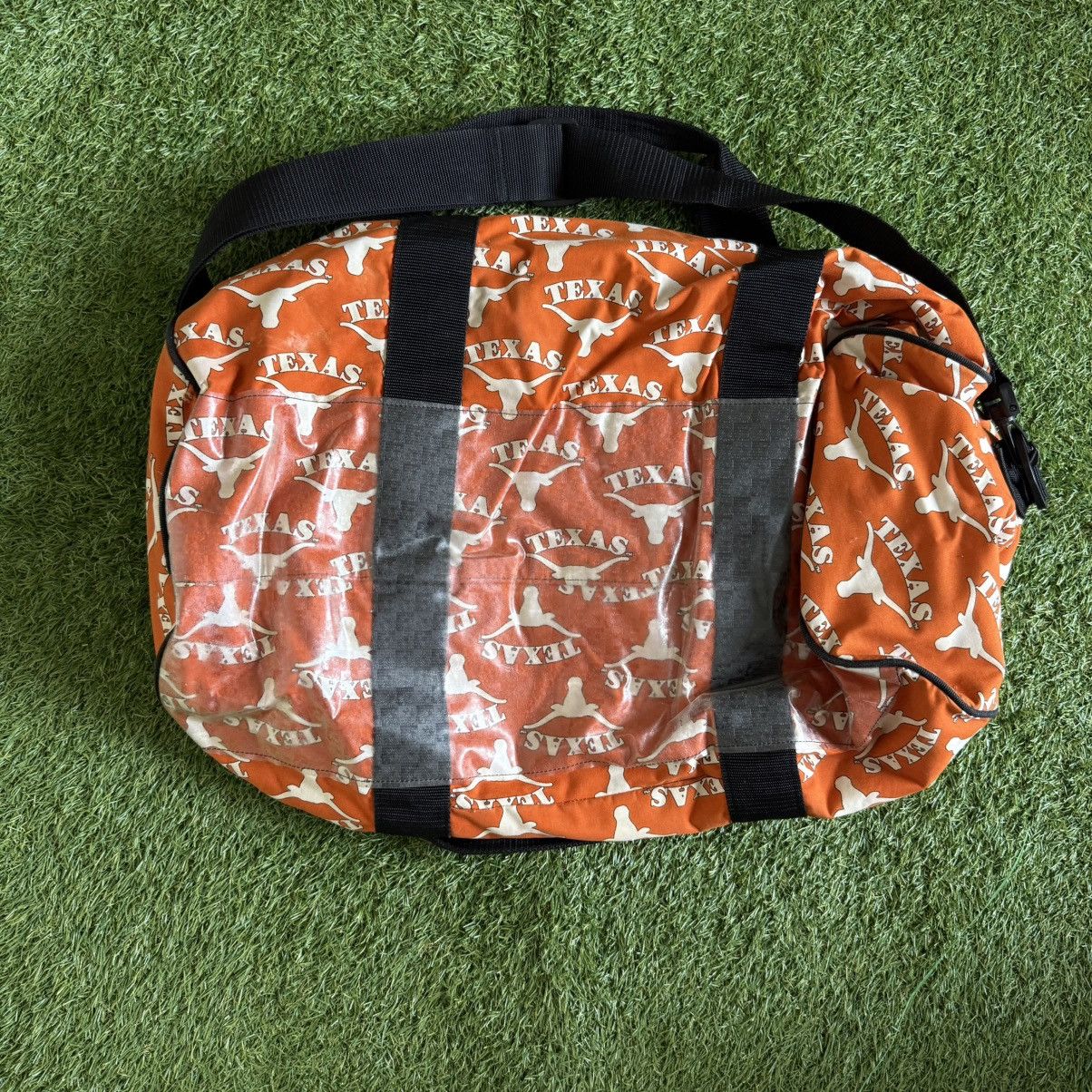 Vintage Vintage Texas Longhorns Duffle Bag Orange Broad Bay Cotton Size ONE SIZE - 3 Thumbnail