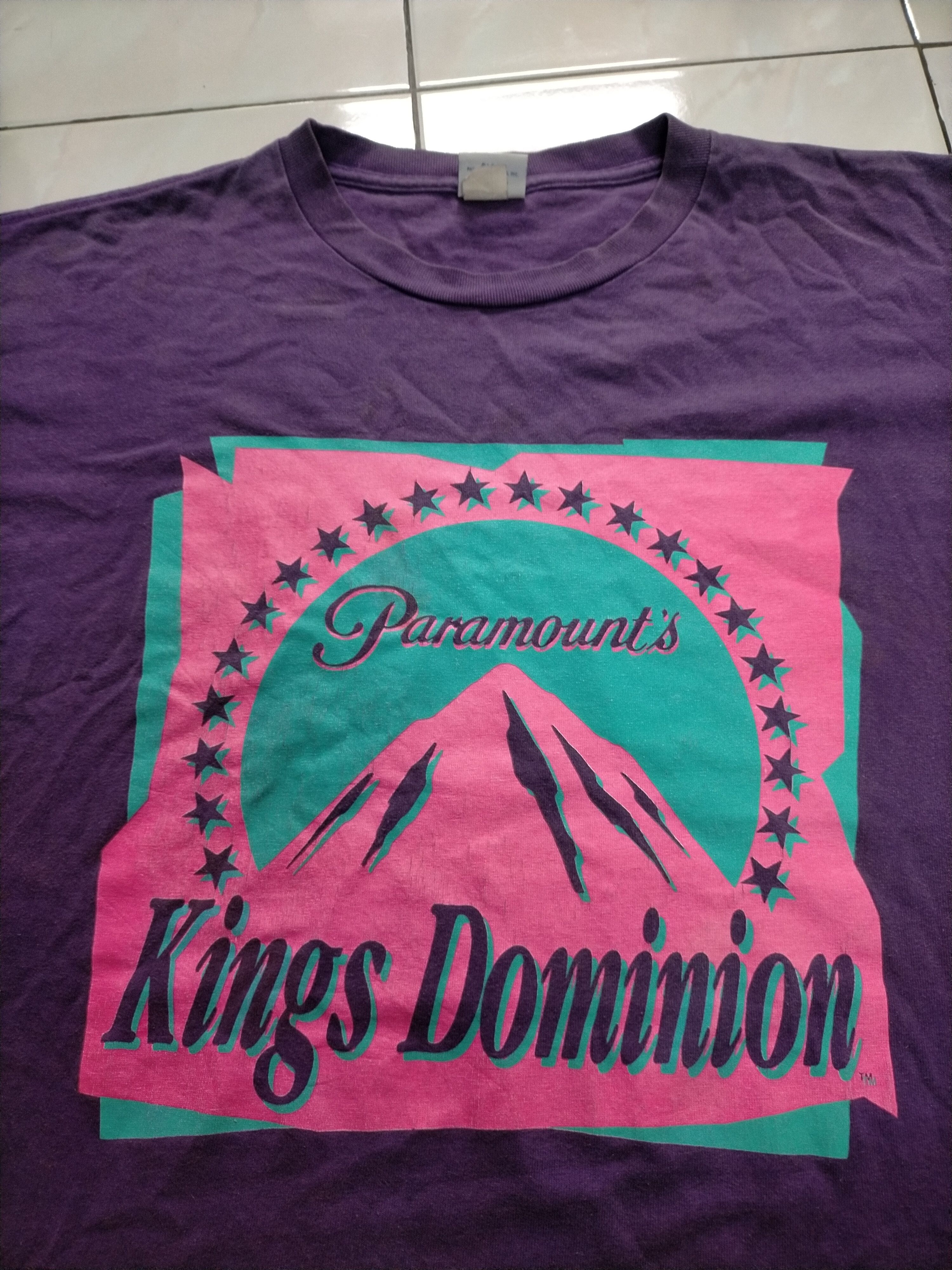 Vintage Vintage Paramount's Kings Dominion 90s Size US XXL / EU 58 / 5 - 5 Thumbnail