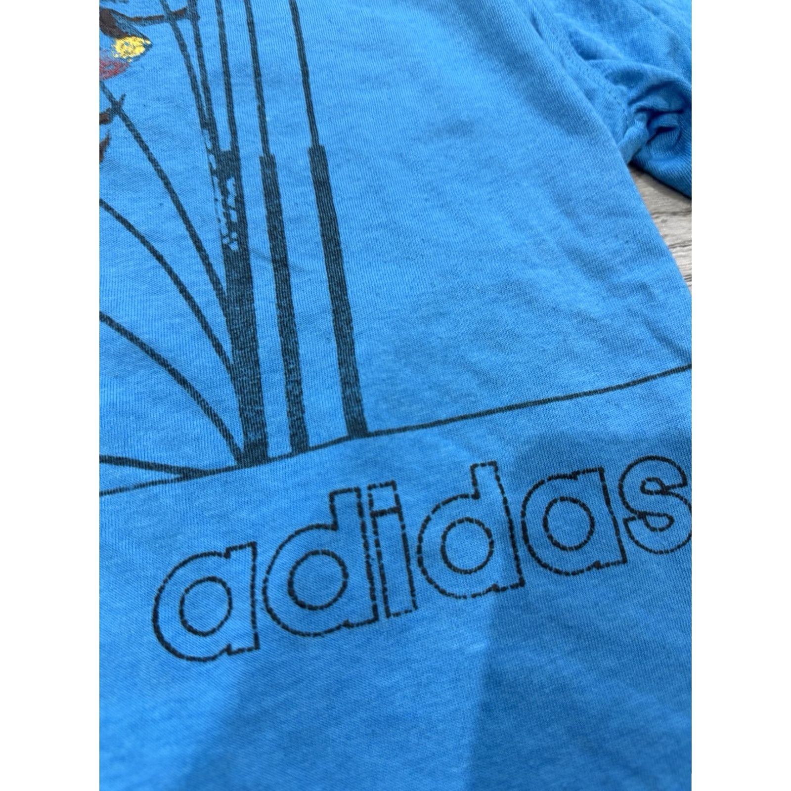 Adidas VINTAGE adidas Pole Vault Logo T-shirt Men’s M Blue 90s Sports Olympic Logo Mens Size US M / EU 48-50 / 2 - 7 Thumbnail