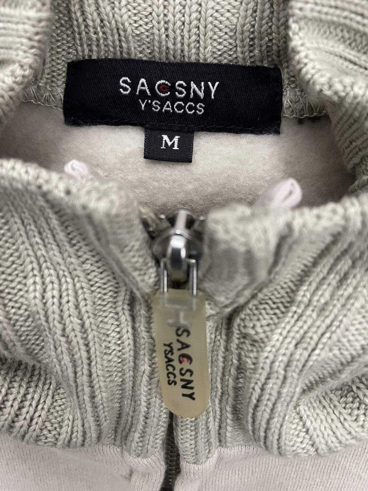 Yohji Yamamoto Vintage Y’S Sacsny Sweater with Zipper Size US M / EU 48-50 / 2 - 6 Thumbnail