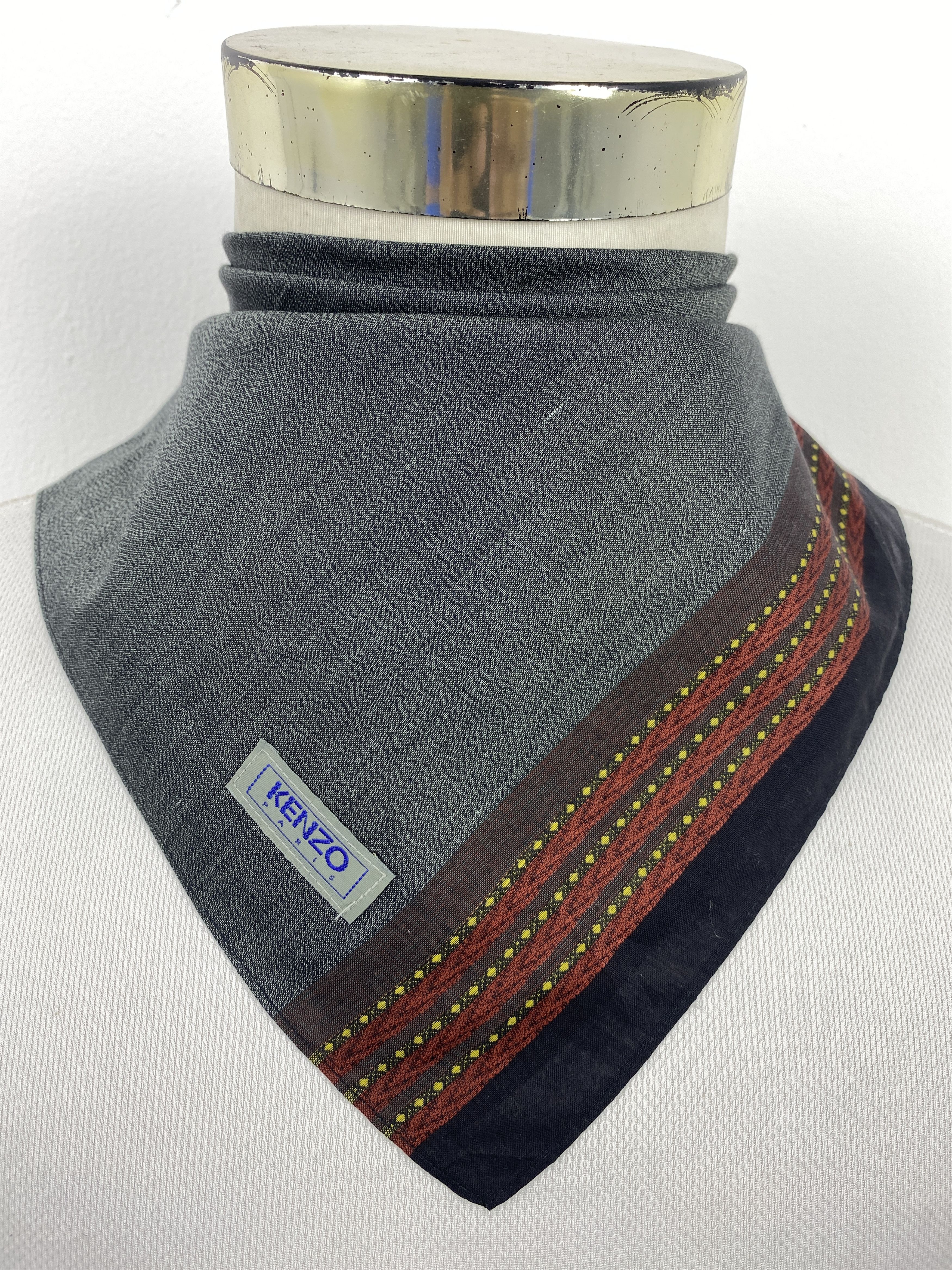 Kenzo Vintage Kenzo Handkerchief / Neckerchief KT0260 Size ONE SIZE - 2 Thumbnail