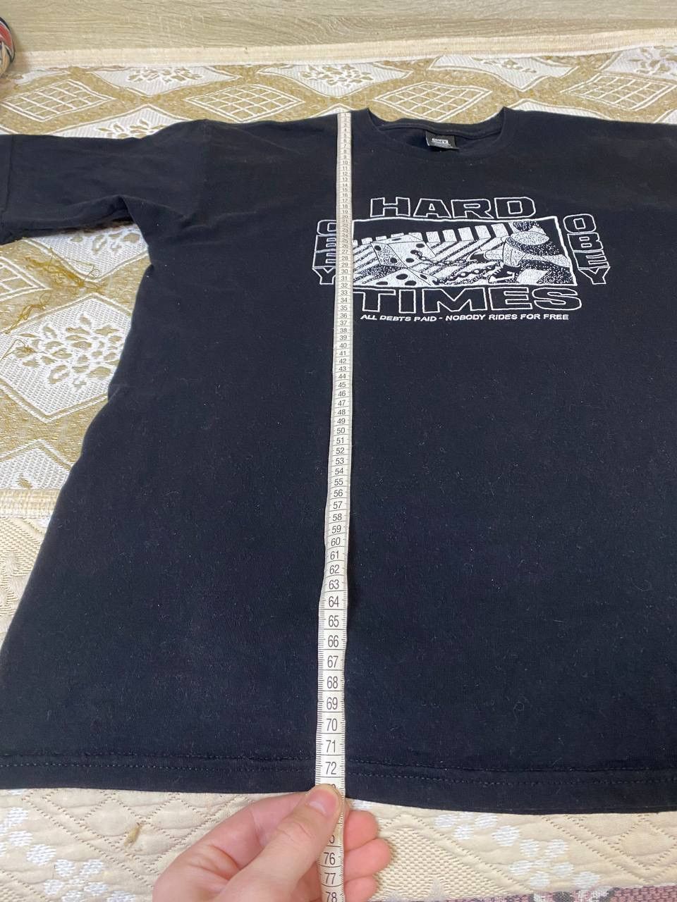 Obey 🔥 OBEY Problem Gambling RARE Avant Garde T Shirt Casino Y2K Size US L / EU 52-54 / 3 - 10 Thumbnail