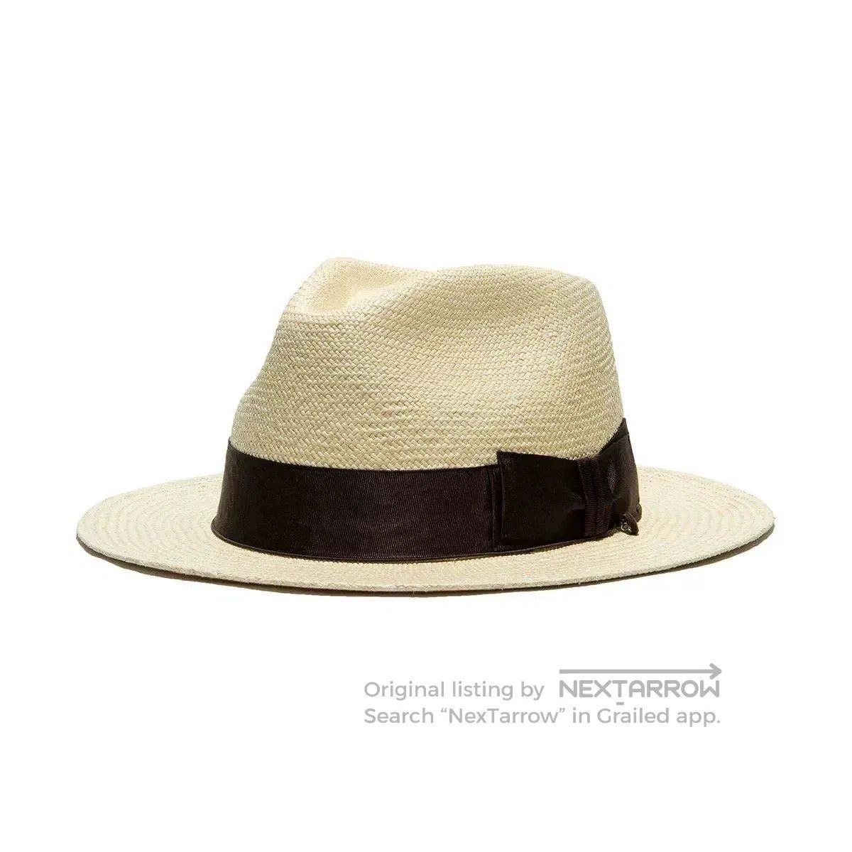 THE H.W.DOG&CO. H.W.DOG Classic Short Brim Panama Hat. Size ONE SIZE - 5 Thumbnail