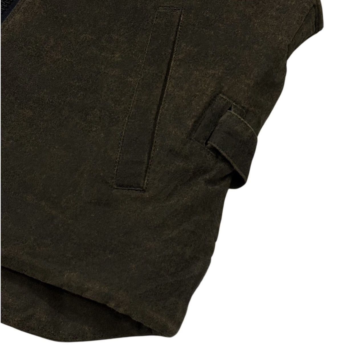 Maison MIHARA YASUHIRO Vintage MiharaYasuhiro Polyurethane Zipper Belt Vest Jacket Size US M / EU 48-50 / 2 - 8 Thumbnail