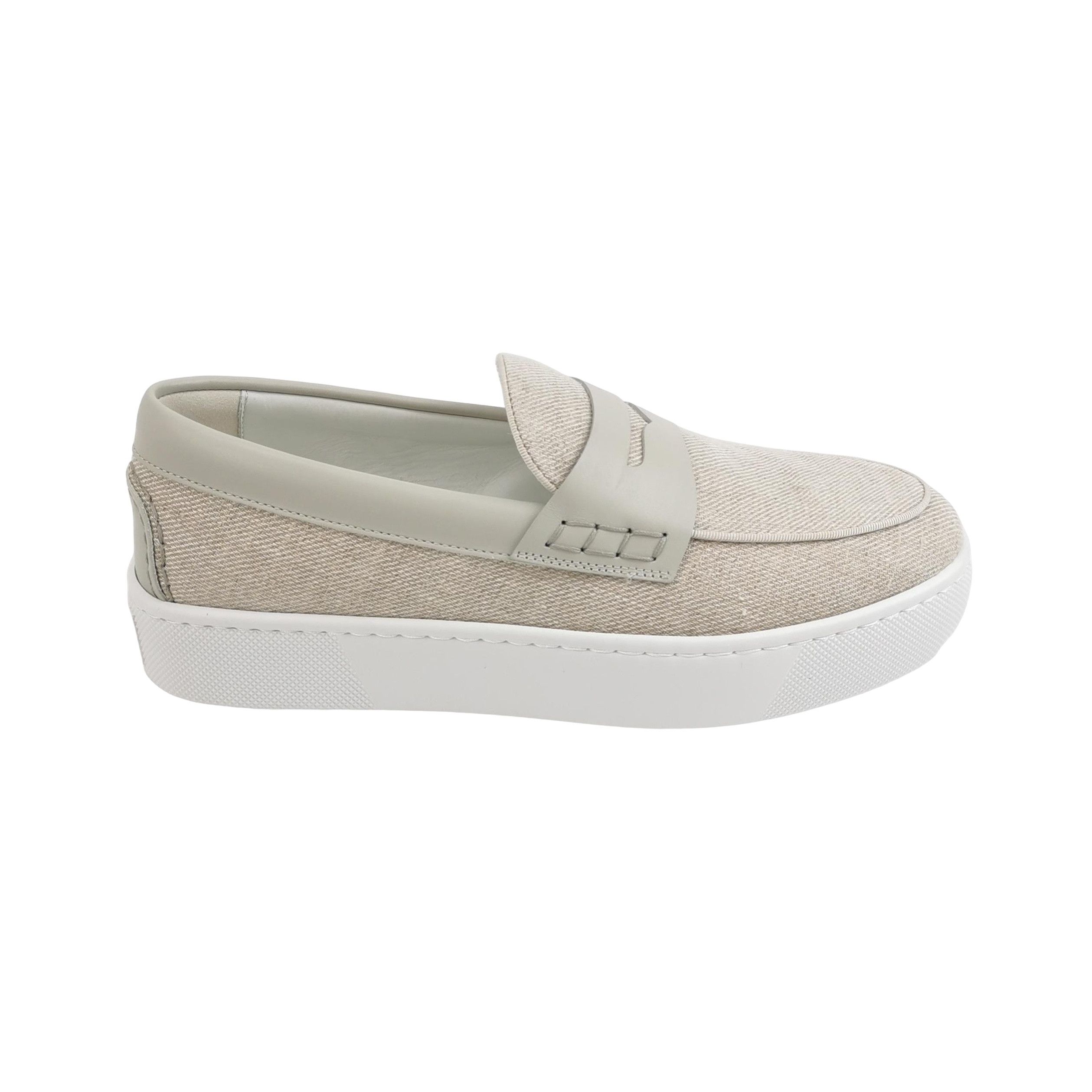 Christian Louboutin Christian Louboutin Canvas Paqueboat Slip Ons 40 Size US 7 / EU 40 - 1 Thumbnail