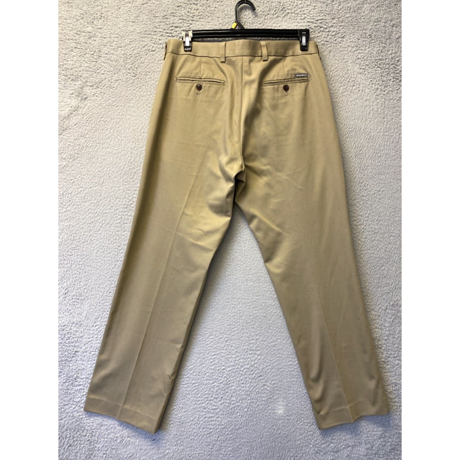 Eddie Bauer VINTAGE Eddie Bauer Pants Mens 34x32 Chino Khaki Cotton Fleece Pockets 90s Mens Size US 34 / EU 50 - 6 Thumbnail