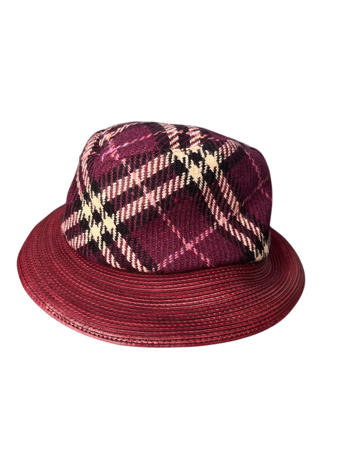 Burberry Burberry London x Patricia Underwood Plaid Hat Size ONE SIZE - 2 Thumbnail