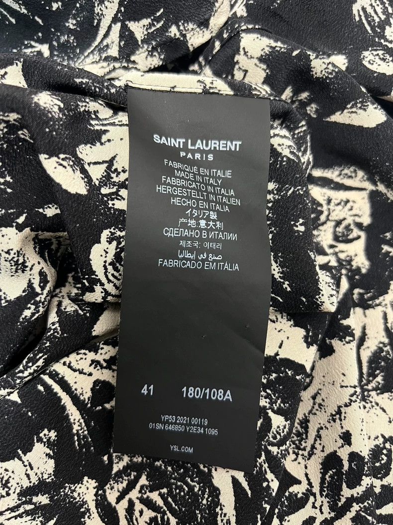 Yves Saint Laurent Saint laurent size 41 22 Spring/Summer French Black and Wh Size US XS / EU 42 / 0 - 5 Thumbnail