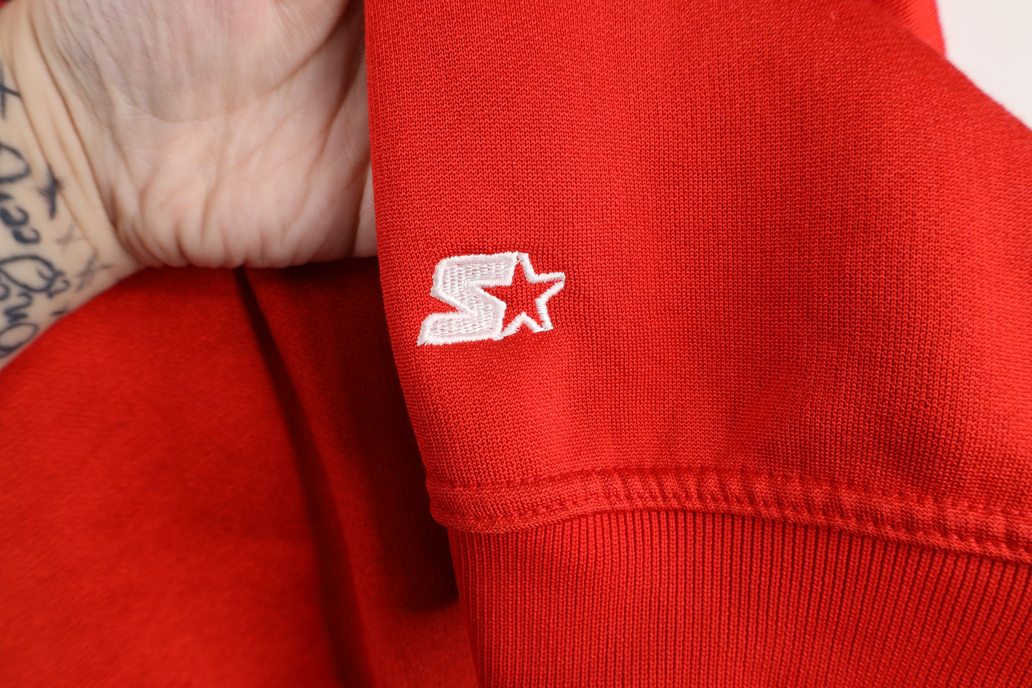 Starter × Vintage Vintage 90s Starter Heavyweight State University Sweatshirt Size US XL / EU 56 / 4 - 5 Thumbnail