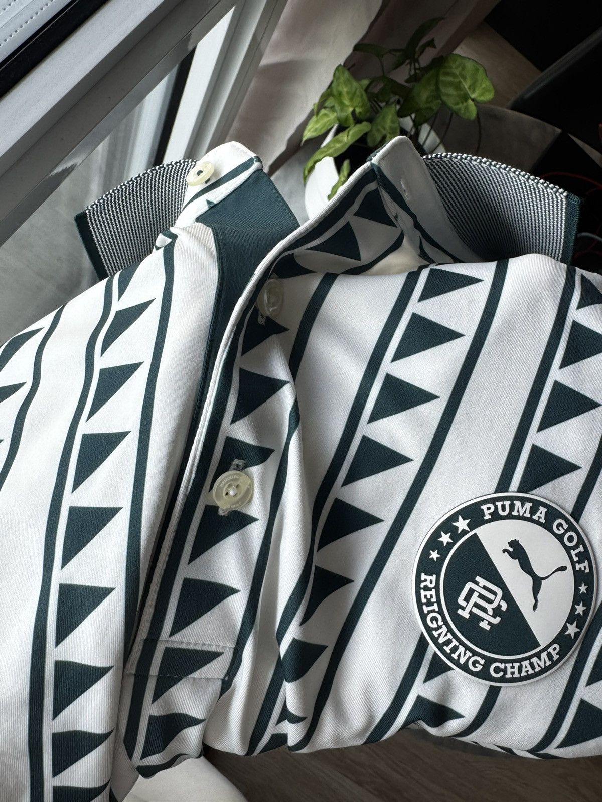 Puma × Reigning Champ RARE PUMA x Reigning Champ Sample Polo – Never Released Size US L / EU 52-54 / 3 - 7 Thumbnail