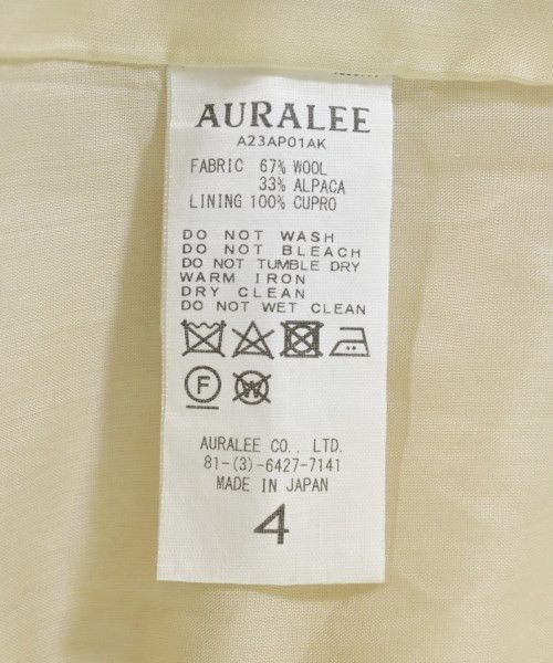 Auralee AURALEE ALPACA WOOL LENO CLOTH P/O PARKA Beige 4 Size US XL / EU 56 / 4 - 4 Thumbnail