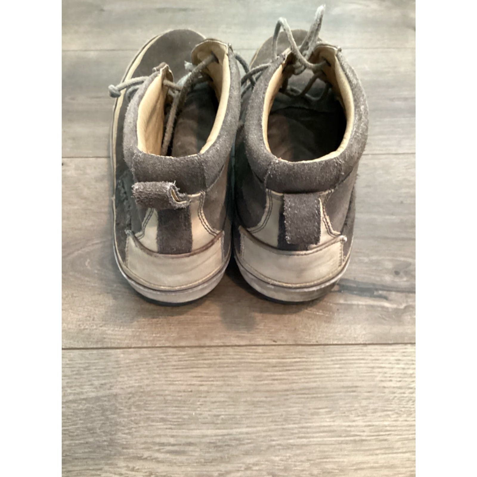 John Varvatos John Varvatos Star USA Mens Boots Suede Lace Up Ankle Gray Size 12 Size US 12 / EU 45 - 4 Thumbnail