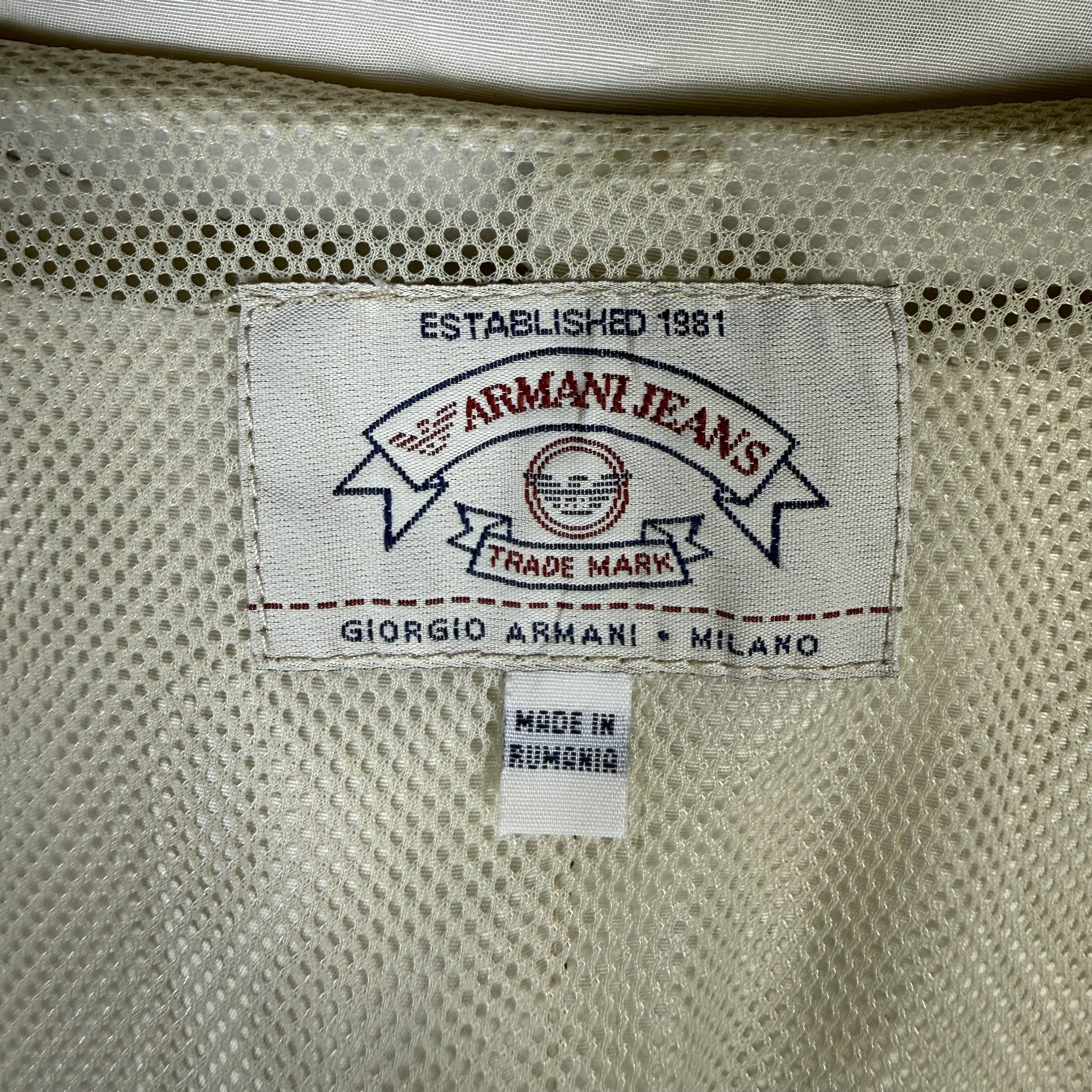 Giorgio Armani Vintage 90s Armani Jeans Jacket Size US L / EU 52-54 / 3 - 11 Thumbnail