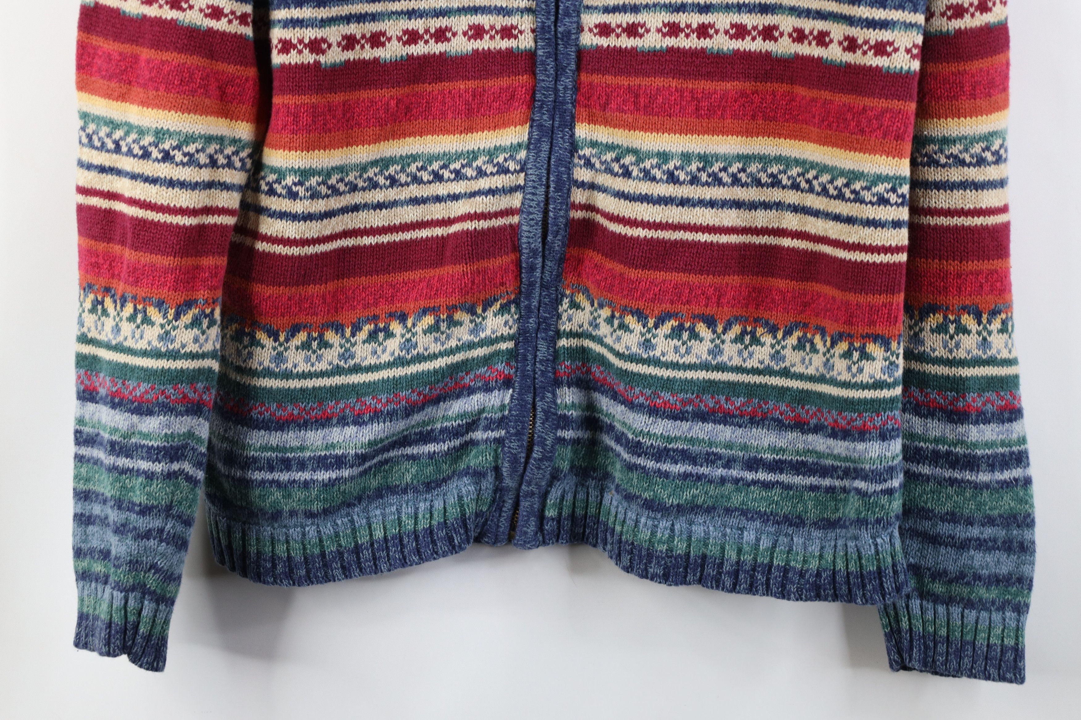 Vintage Vintage Y2K Streetwear Babydoll Knit Zip Cardigan Sweater Size S / US 4 / IT 40 - 3 Thumbnail