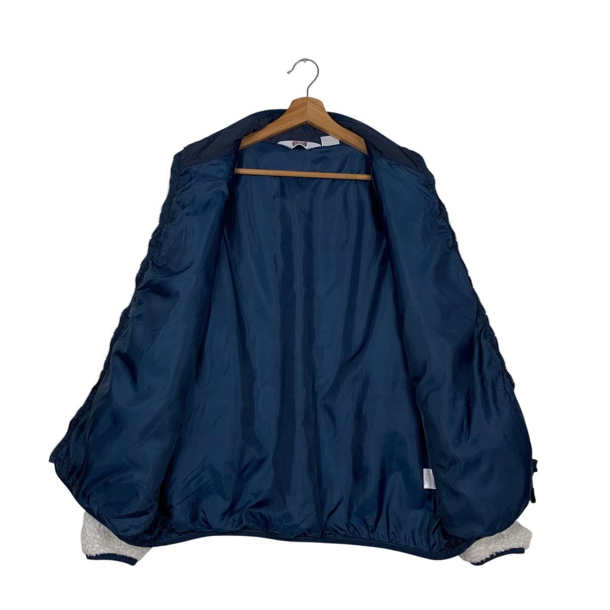 Ben Davis BEN DAVIS Deep Pile White Fleece Jacket #1998-C87 Size US L / EU 52-54 / 3 - 11 Thumbnail