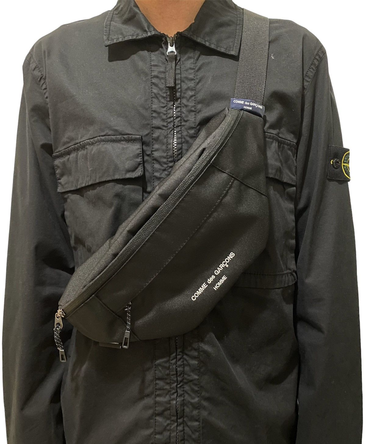 Black des COMME バッグ WAIST GARCONS BAG HOMME