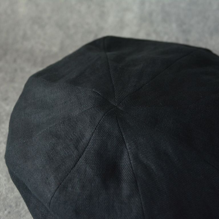Yohji Yamamoto Yohji Yamamoto Pour Homme - LIN LINEN Beret Hat Size ONE SIZE - 10 Thumbnail