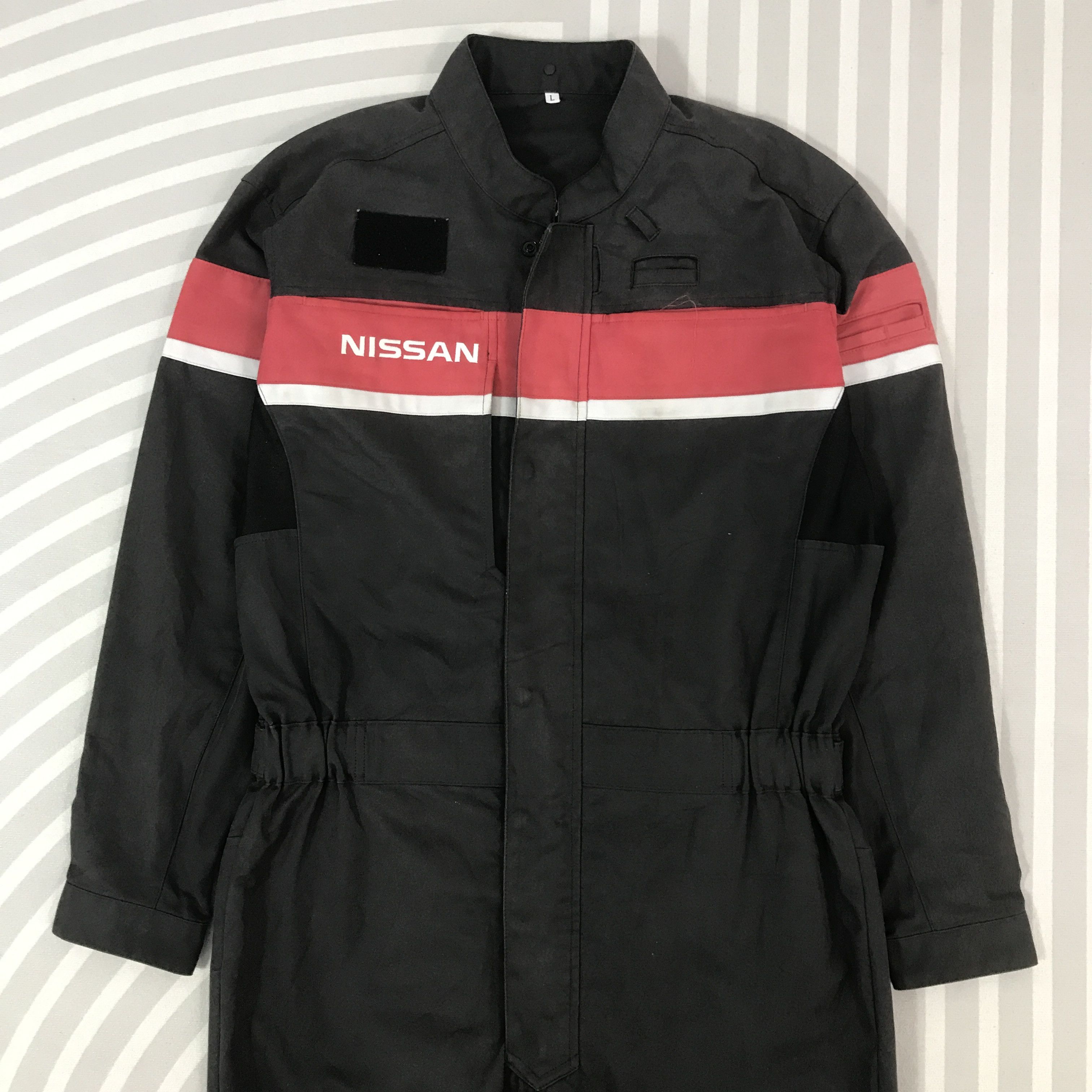 Sports Specialties Vintage Nissan Racing Japan motorsports Coverall Jacket Size US L / EU 52-54 / 3 - 3 Thumbnail