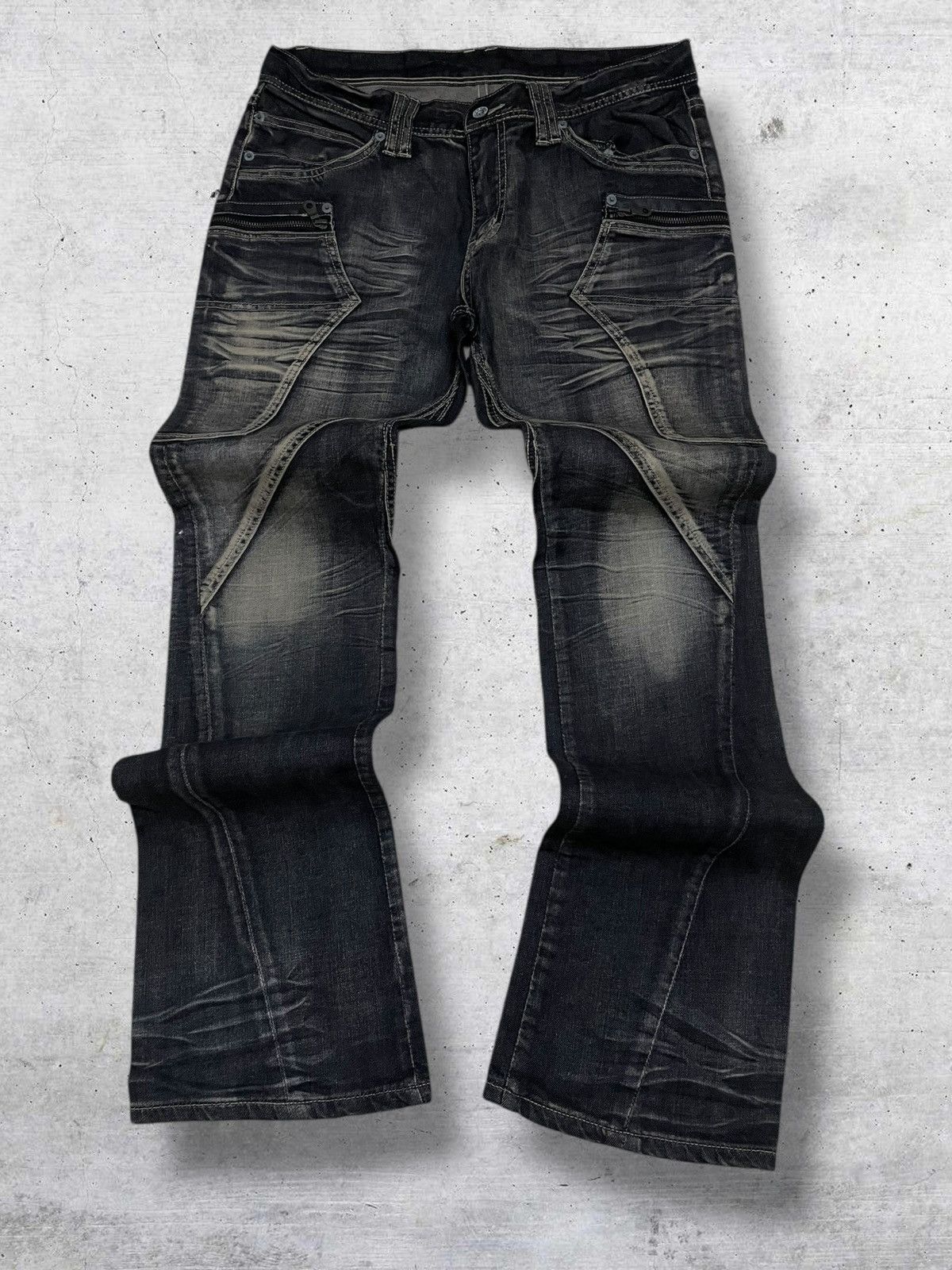 Japanese Brand × Tornado Mart Tornado Mart flared “wings” tribal
