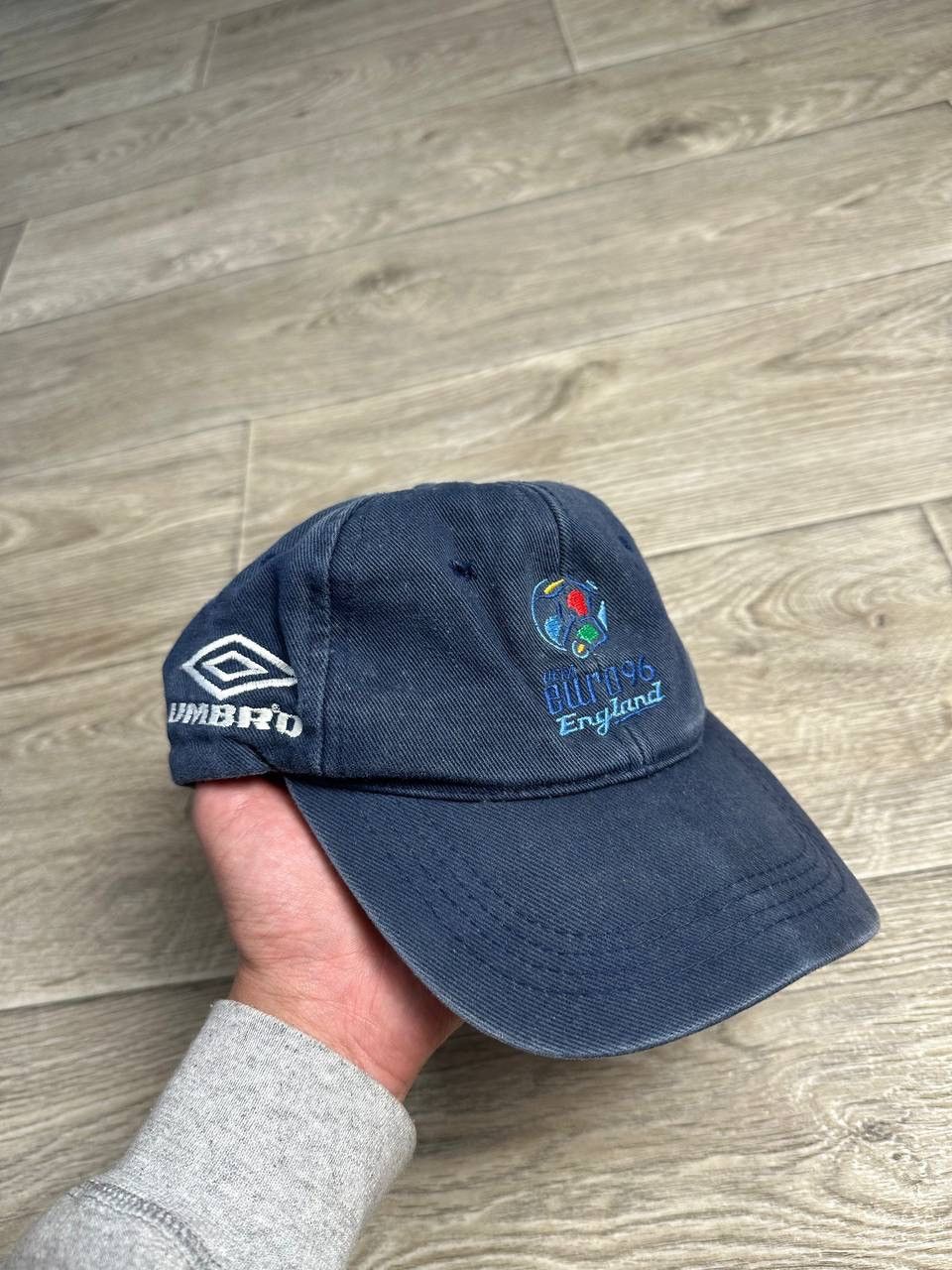 Casquette Snapback Vintage AMCAP Euro 96 - Angleterre France - Noir, Coton, Taille Unique