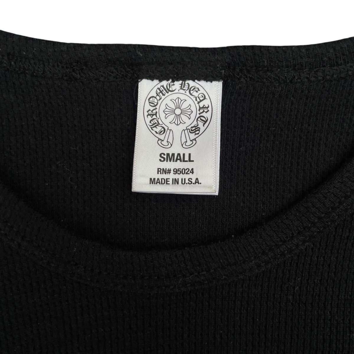 Chrome Hearts RARE Chrome Hearts 2010s Triple Cemetery Cross Thermal L/S Size US S / EU 44-46 / 1 - 5 Thumbnail