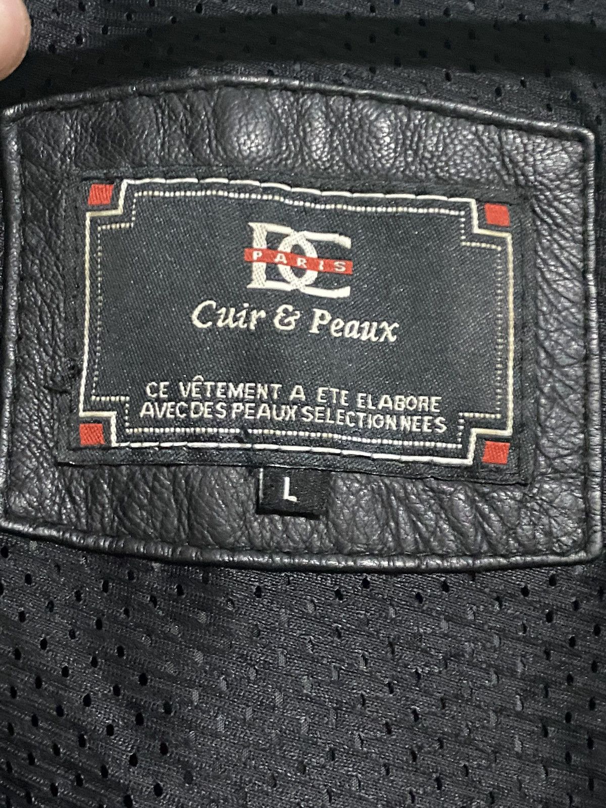 Other D&C Paris Leather Jacket Size US L / EU 52-54 / 3 - 5 Thumbnail