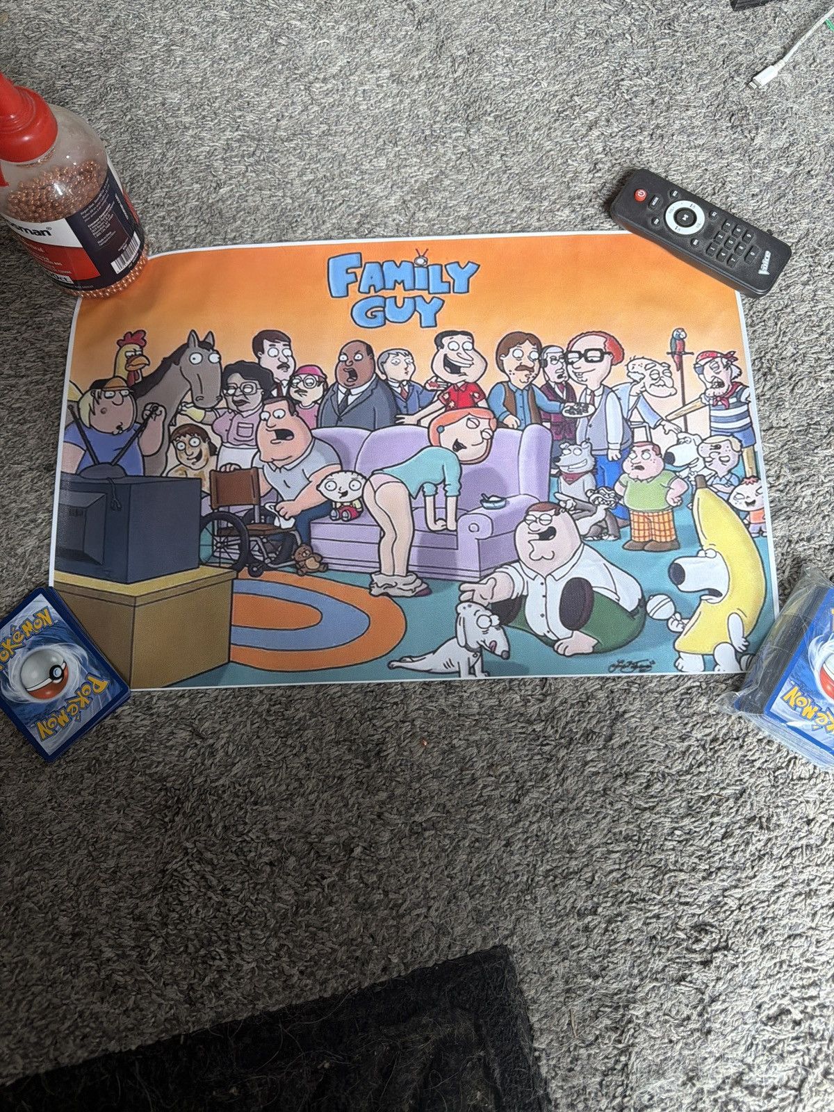 Hypebeast Family Guy Characters Poster Size ONE SIZE - 1 Thumbnail