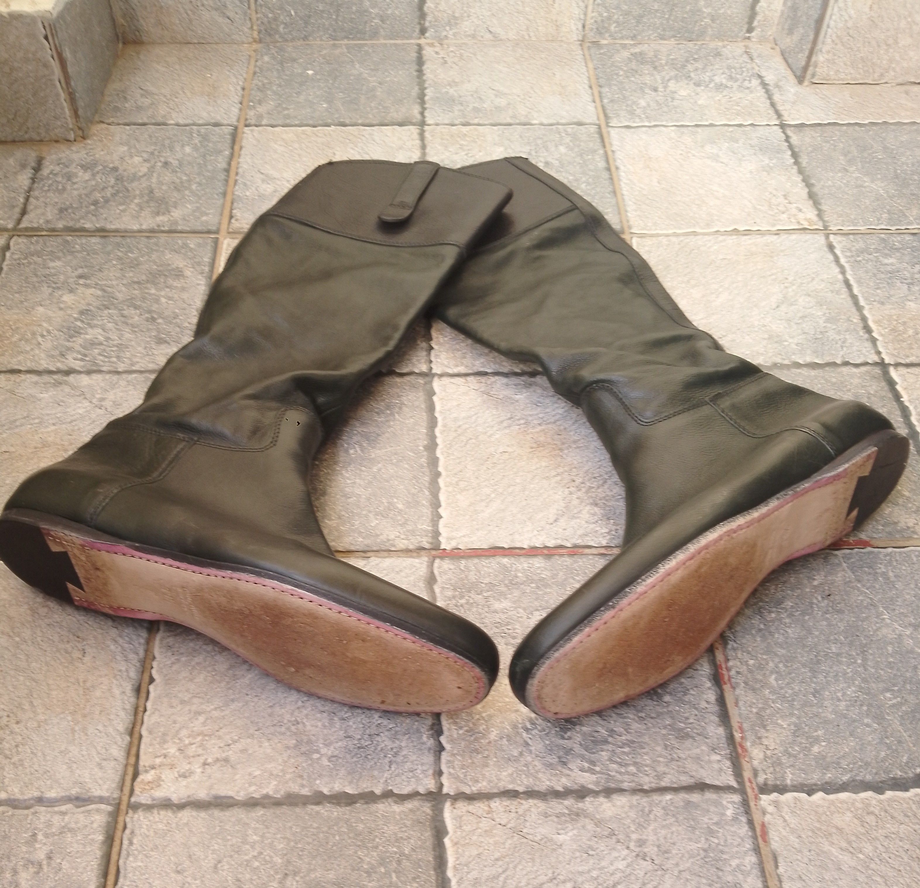 Miu Miu Miu Miu leather riding boots Size US 9.5 / IT 39.5 - 3 Thumbnail