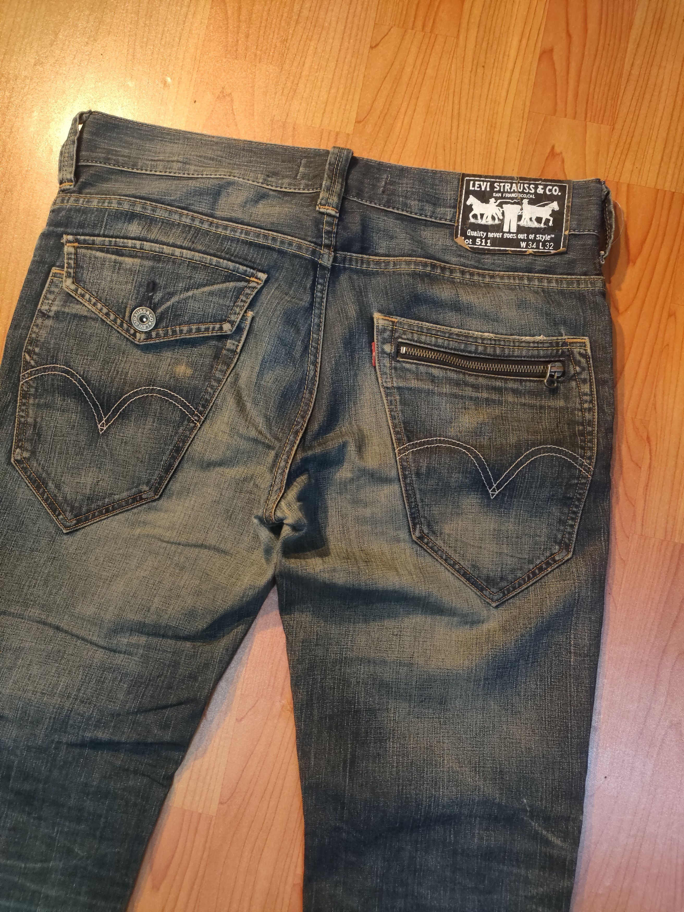 Levi's Made & Crafted Levi's 511 Jeans Size US 34 / EU 50 - 3 Thumbnail