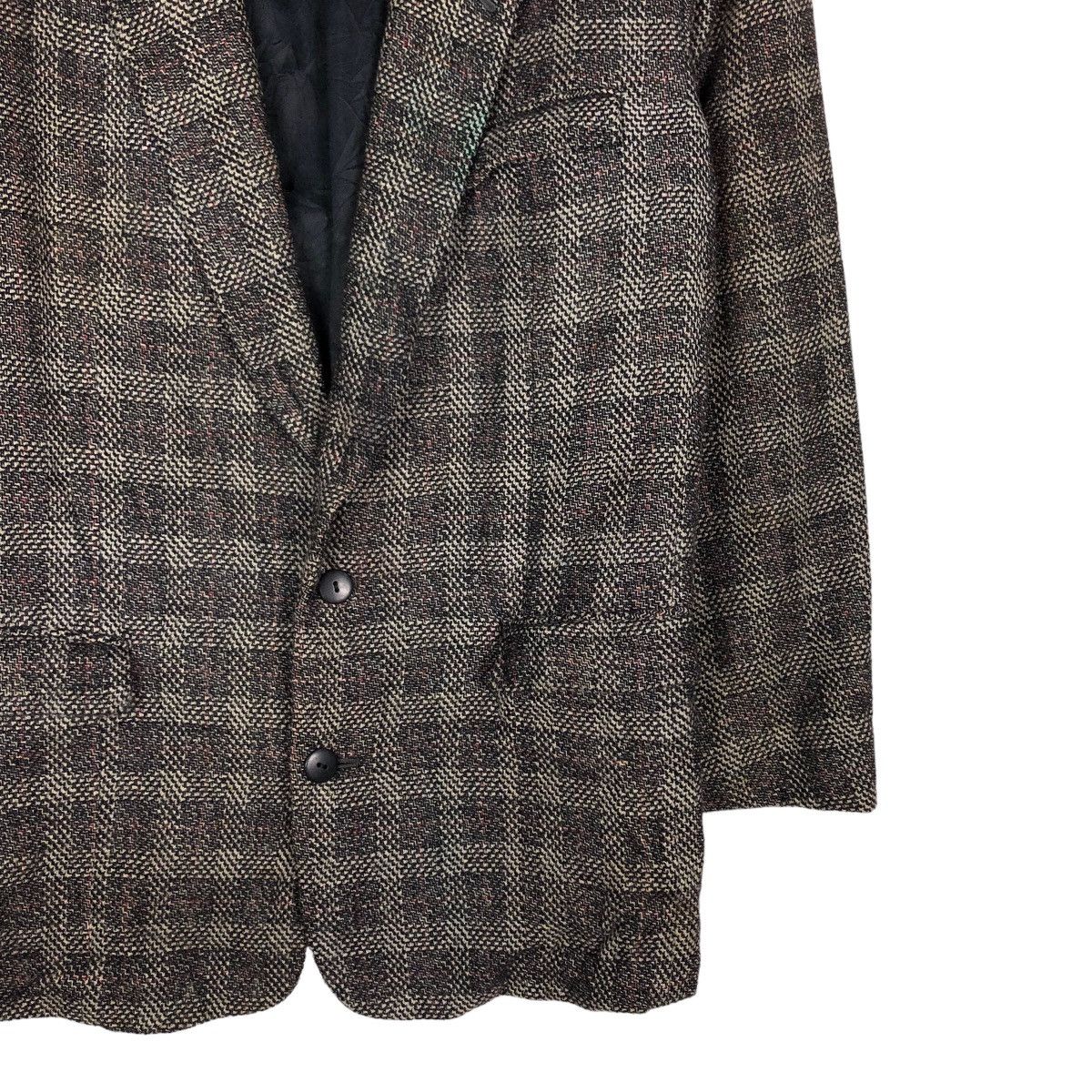 Issey Miyake 🔥Vintage Double Breast Barrique Selection Tartan Design Size US L / EU 52-54 / 3 - 5 Thumbnail