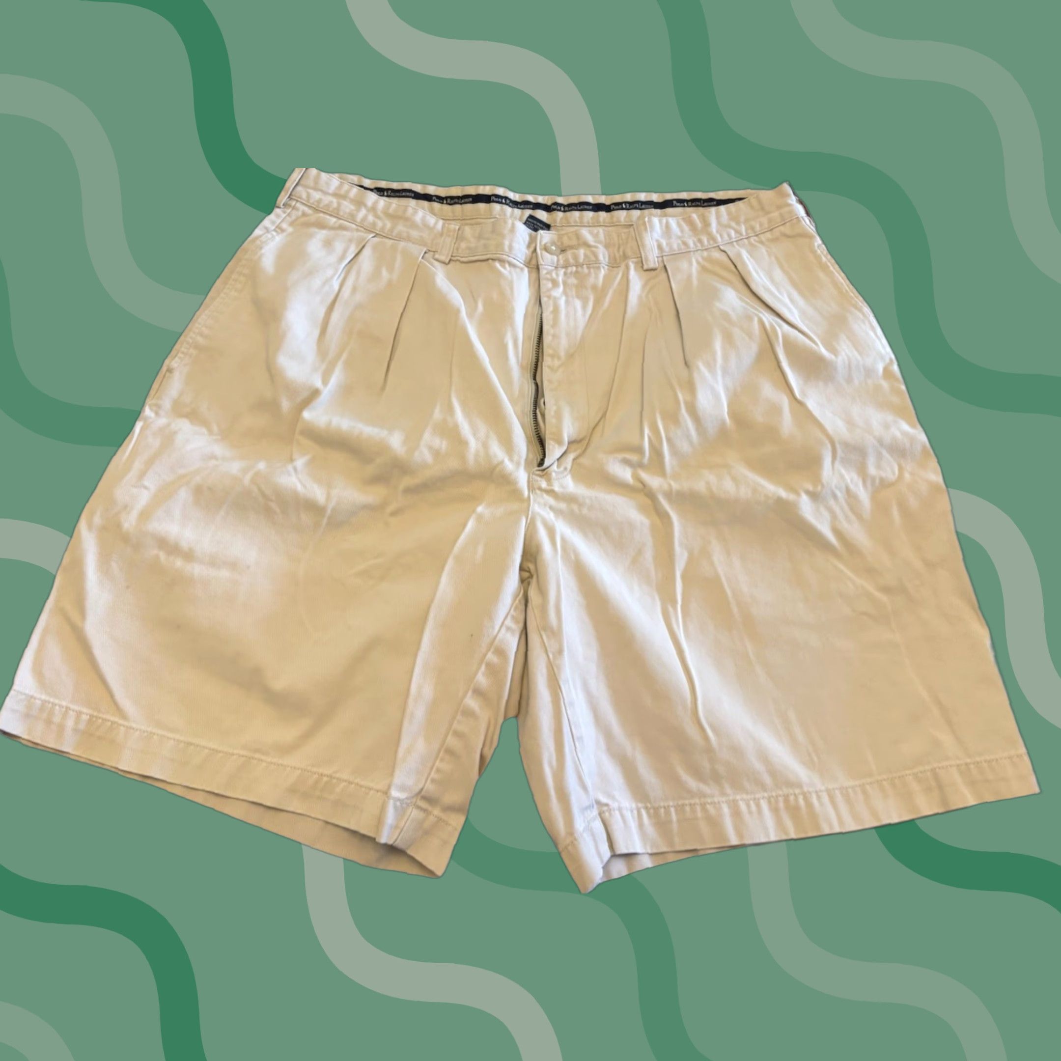 Polo Ralph Lauren VINTAGE Polo Ralph Lauren Shorts Mens 40 Chino Cotton USA Hiking K4 Black 40 Classic Casual Travel Workwear Pockets Size US L / EU 52-54 / 3 - 1 Thumbnail