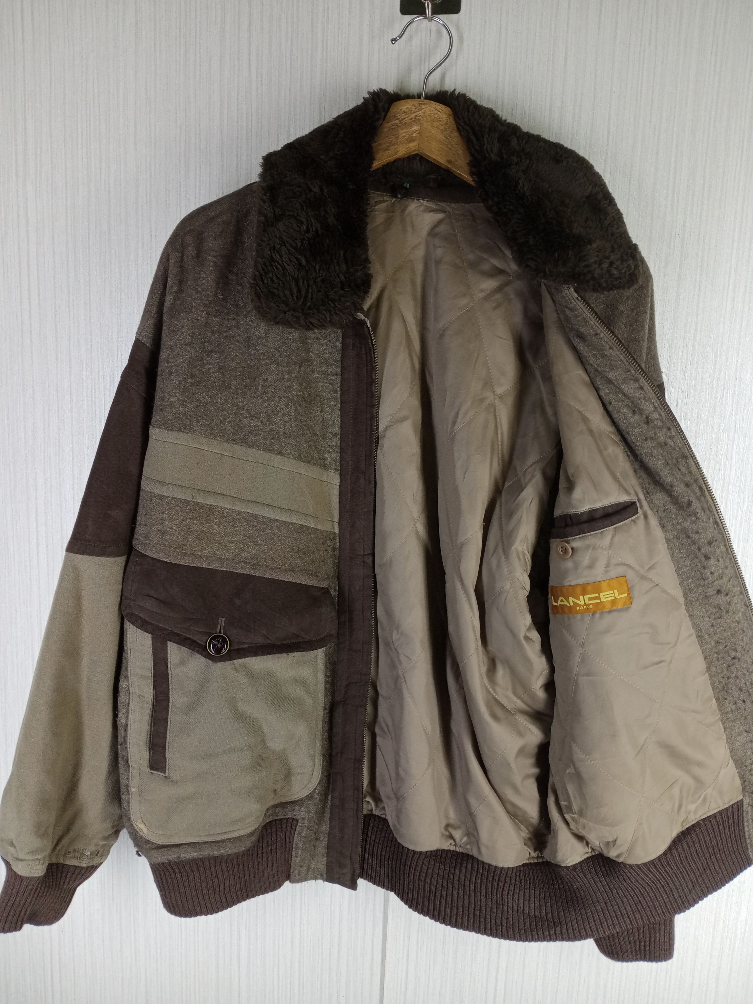 Lancel Rare Vintage 90s Lancel Paris Bomber Jacket Size US L / EU 52-54 / 3 - 2 Thumbnail