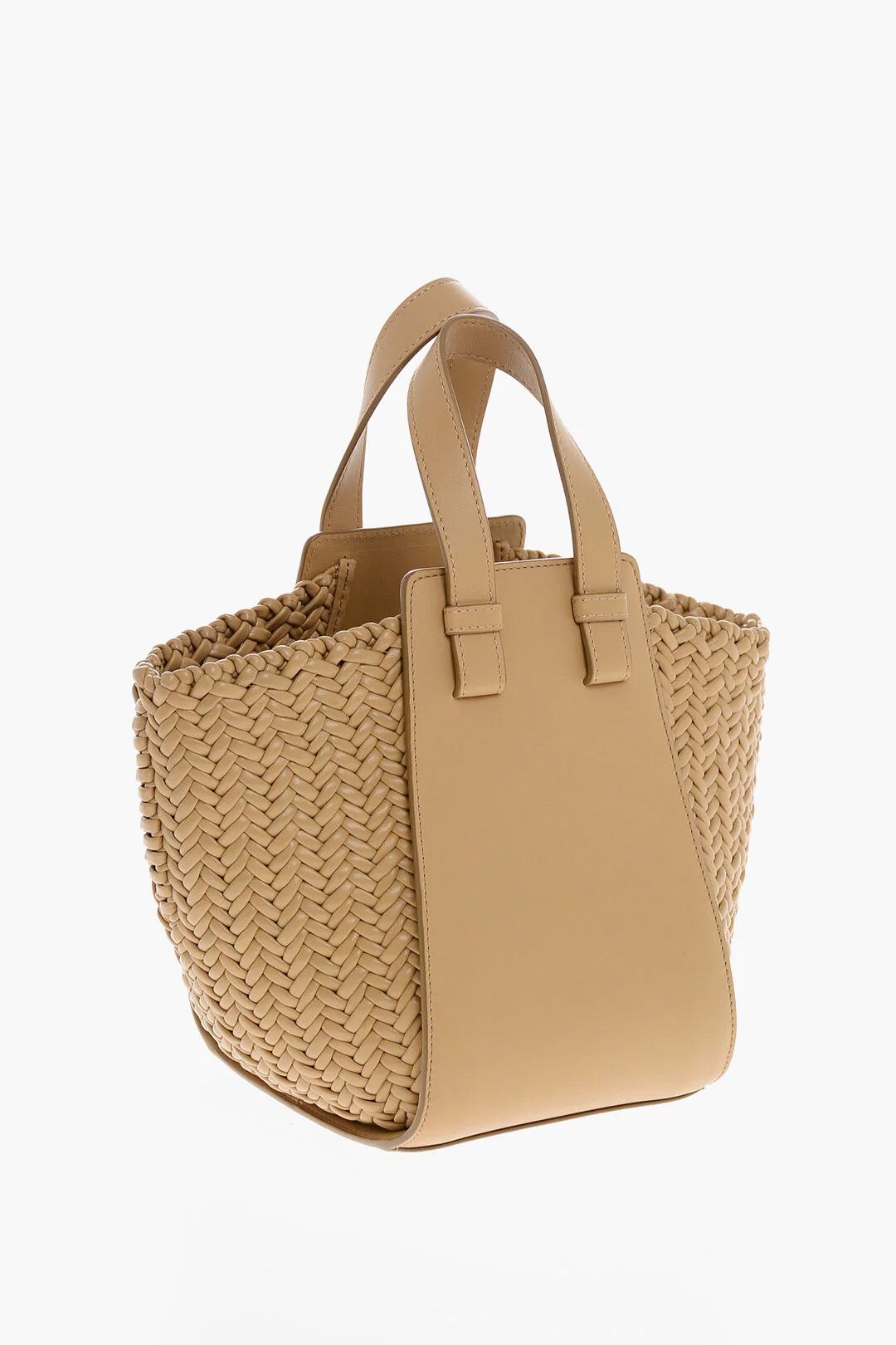 Loewe og1mm0426 Size: OS / Woven Leather Mini Bag in Brown Size ONE SIZE - 2 Thumbnail