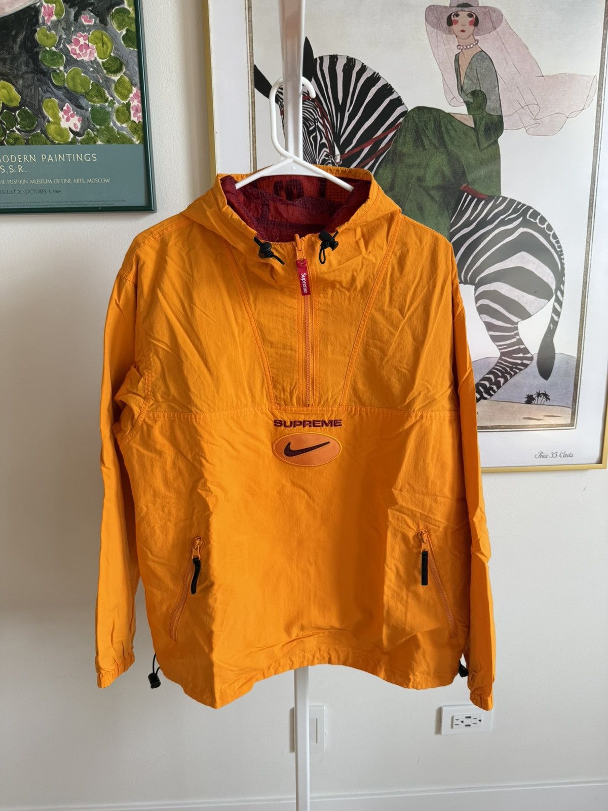 ジャケット・アウター 20ss supreme  Nike Jewel Ripstop Anorak Supreme x NIKE 20AW Jewel Reversible Ripstop Anorak BLACK