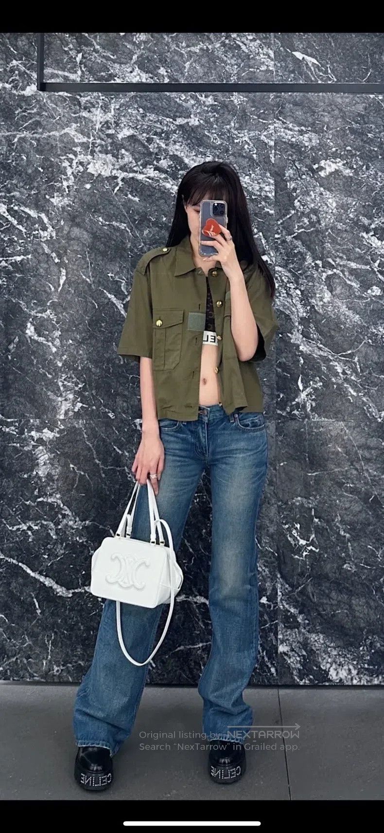 Celine CELINE Triumph Gate Short Sleeve Shirt Size XS / US 0-2 / IT 36-38 - 2 Thumbnail
