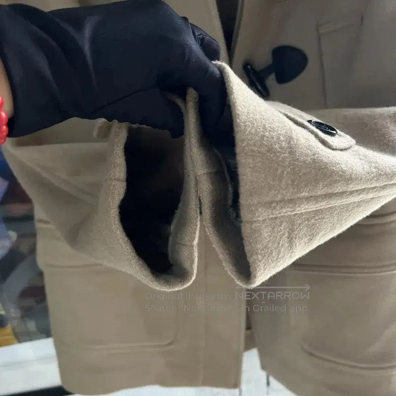 Burberry Burberry Women's Camel Wool Coat with Hood. Size S / US 4 / IT 40 - 7 Thumbnail