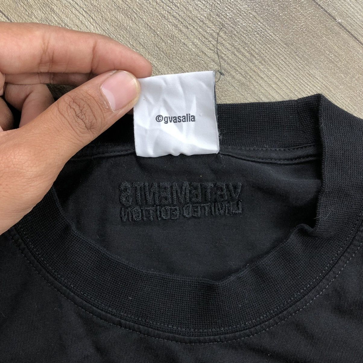 Vetements Vetements Hello My Name Is Vetements Oversize Hypebeast Tee Size US XXL / EU 58 / 5 - 6 Thumbnail