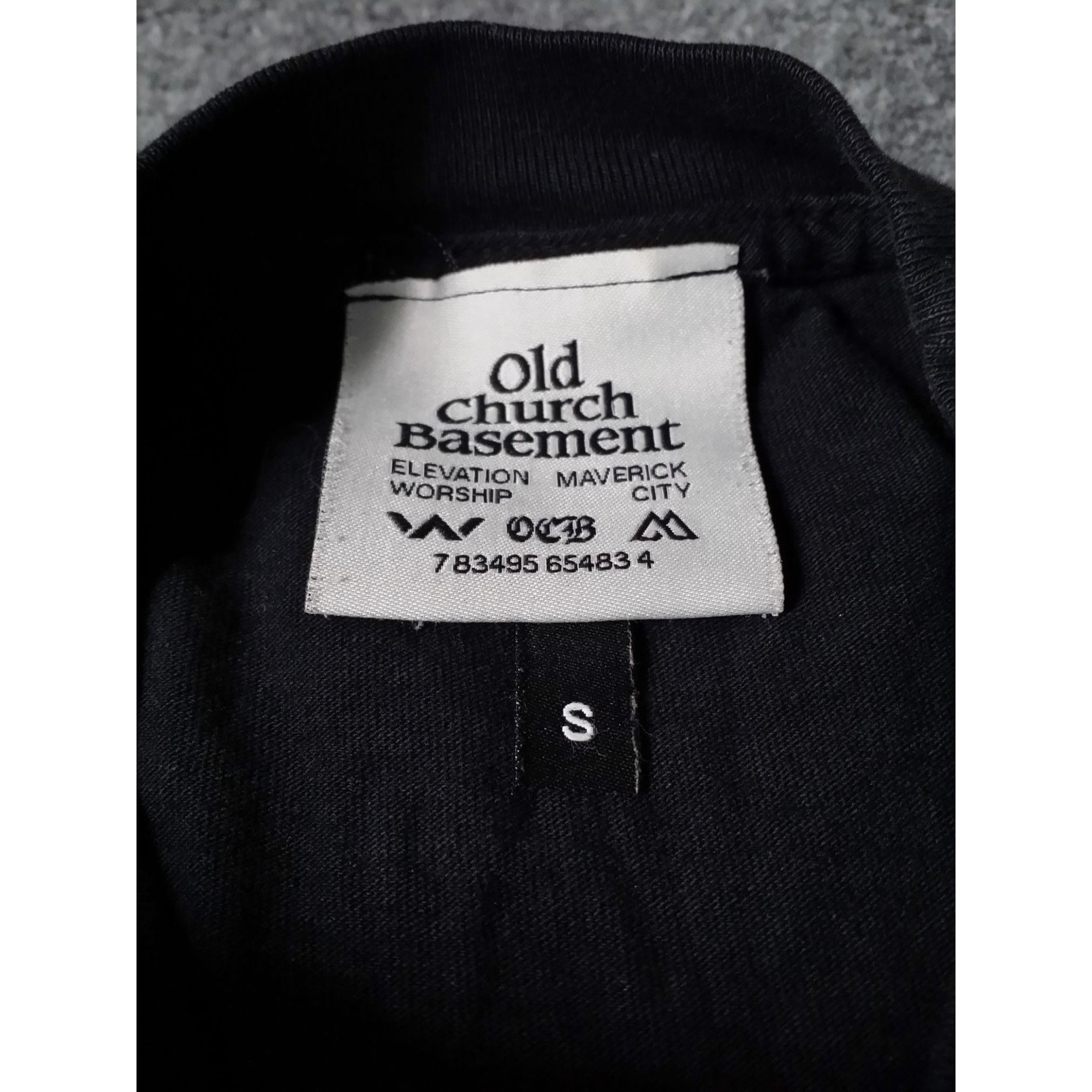Other Old Church Basement T-Shirt Men Sz S Black Hallelujah Is All Size US S / EU 44-46 / 1 - 6 Thumbnail