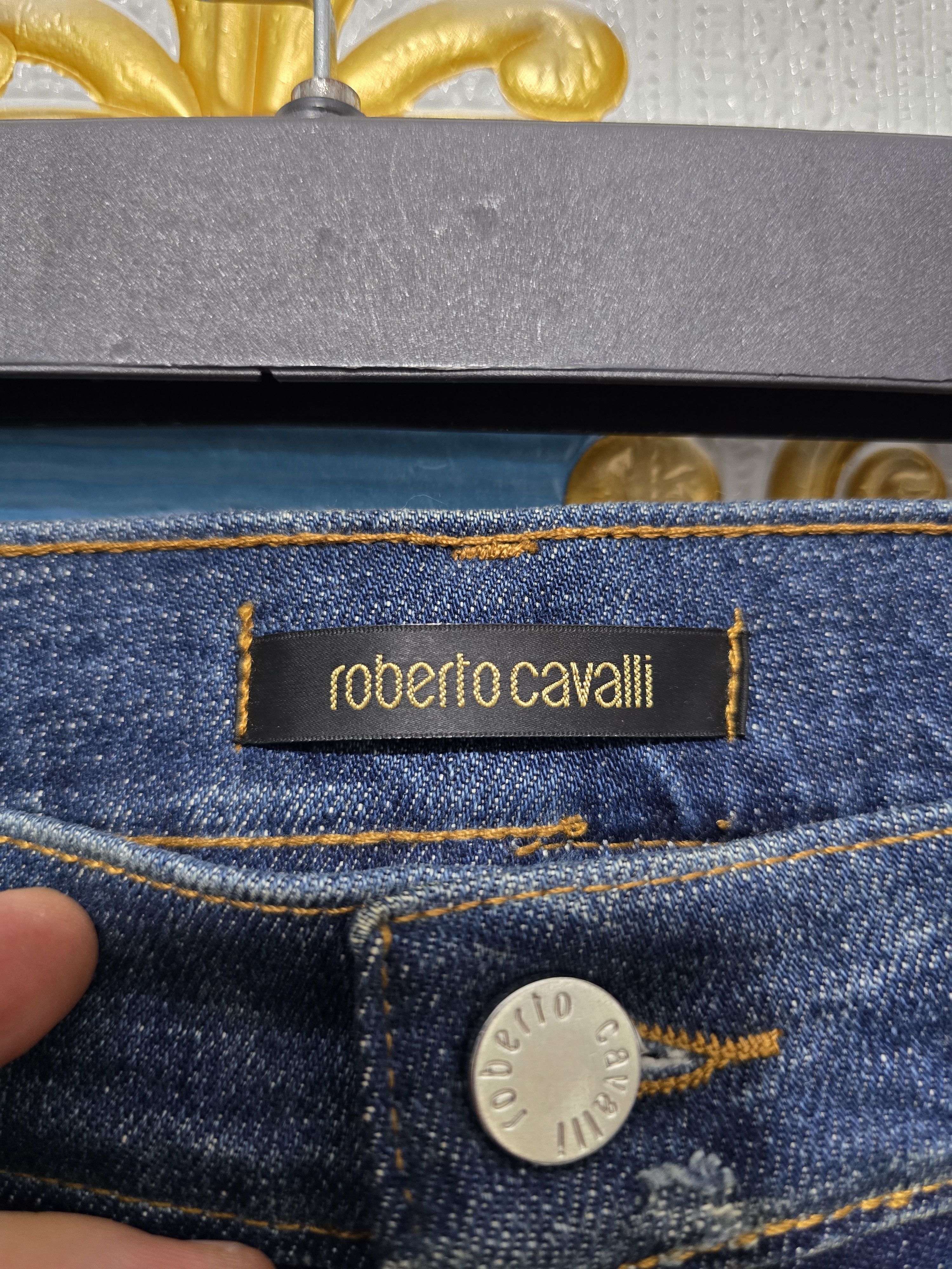 Roberto Cavalli × Vintage ROBERTO CAVALLI Rare VINTAGE 2000' women's Medium Size 30" / US 8 / IT 44 - 5 Thumbnail