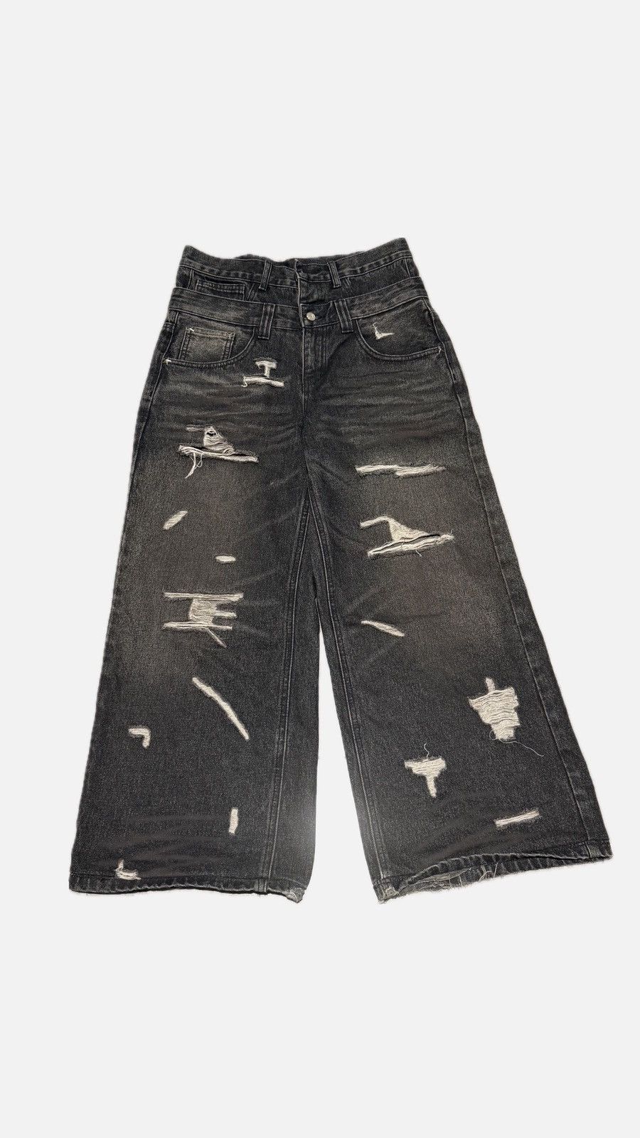 Other Activist Double Waisted Jeans Size US 30 / EU 46 - 3 Thumbnail