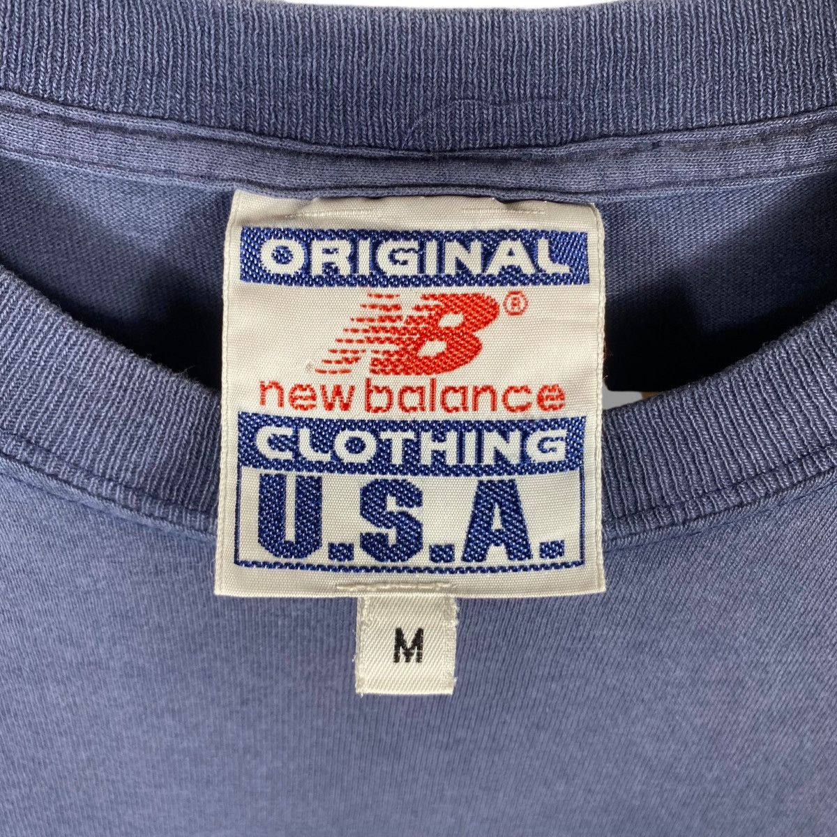 New Balance Vintage NEW BALANCE Athletic Gear Faded Tee Shirt Size US M / EU 48-50 / 2 - 7 Thumbnail
