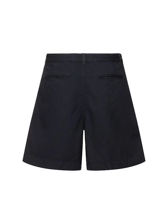 Aspesi o1lsvrm0425 Linen Shorts in Black Size US 34 / EU 50 - 4 Thumbnail