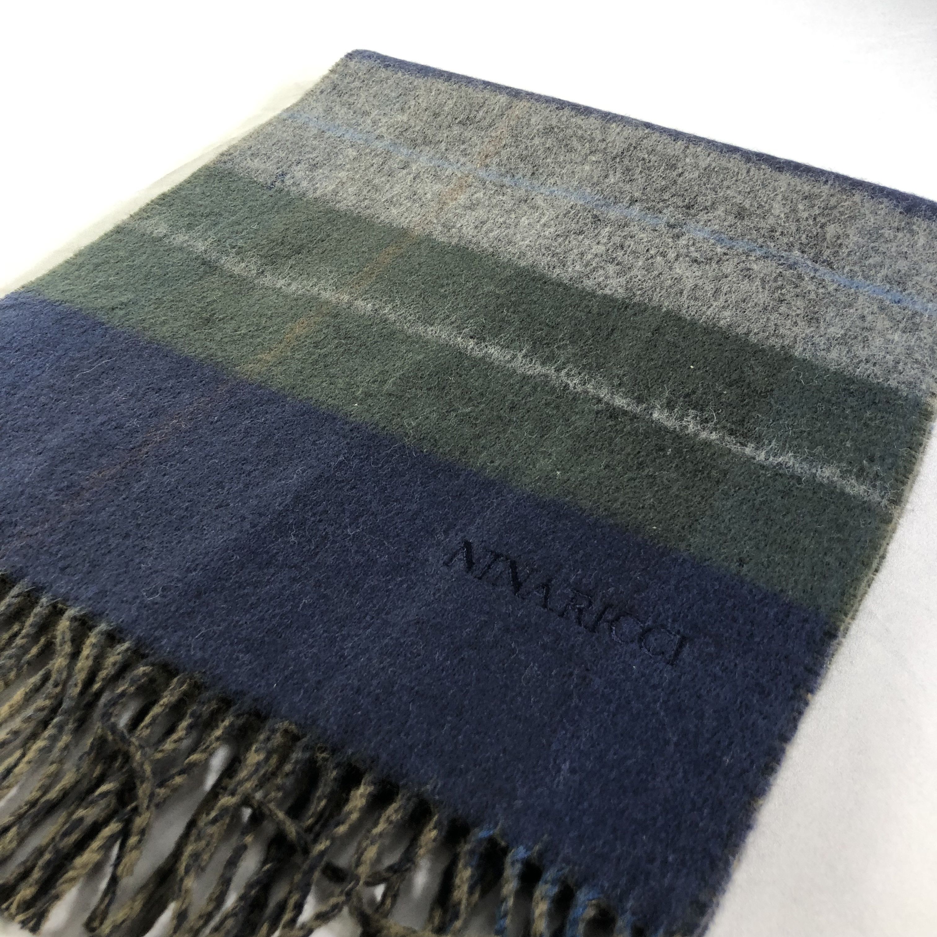 Nina Ricci Nina Ricci Tartan Wool Scarf Muffler V1516 Size ONE SIZE - 3 Thumbnail