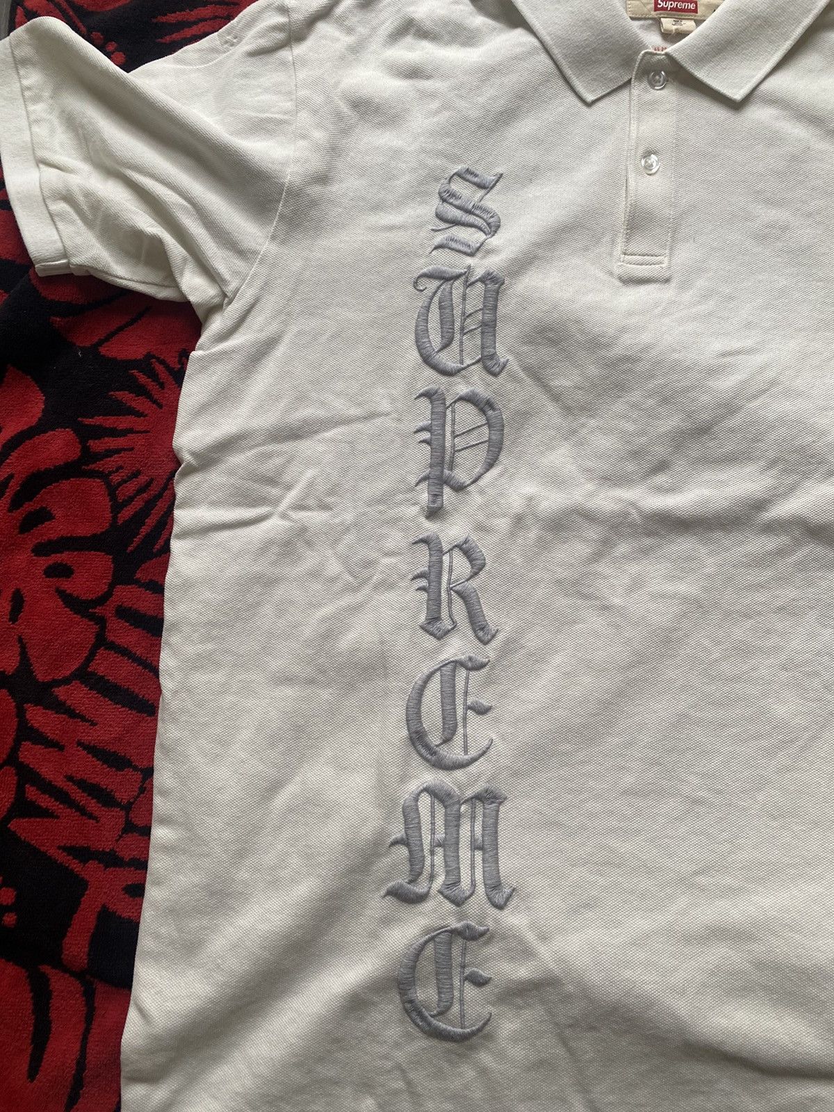 Supreme Supreme The Great China Wall Dragon Polo Medium Size US M / EU 48-50 / 2 - 3 Thumbnail