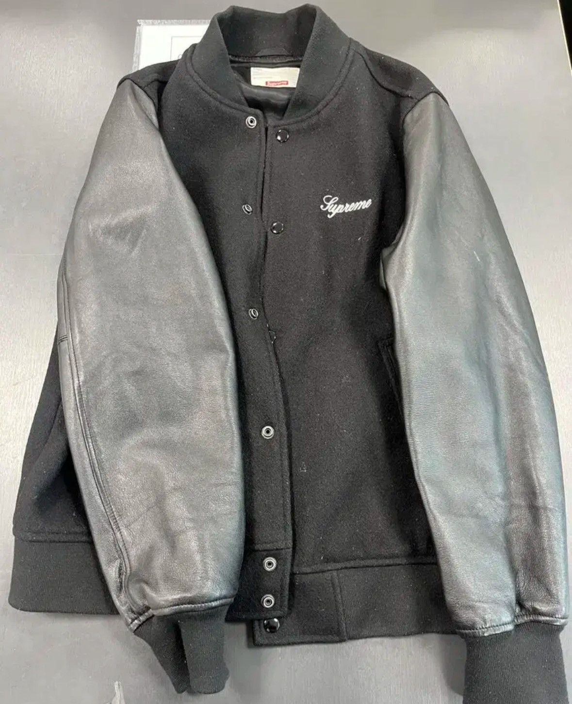 Supreme Supreme Crew Varsity Jacket Size US M / EU 48-50 / 2 - 2 Thumbnail