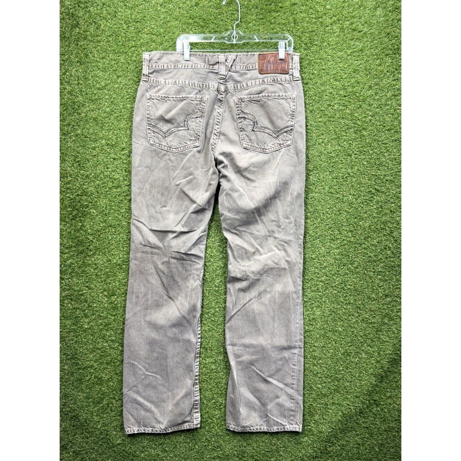 Vintage BIG STAR Buckle Jeans Regular Bootcut Denim 36 Mens 36L Gray Cotton 5-Pocket Inseam 34" Mid Rise Vintage No Size US 36 / EU 52 - 2 Thumbnail
