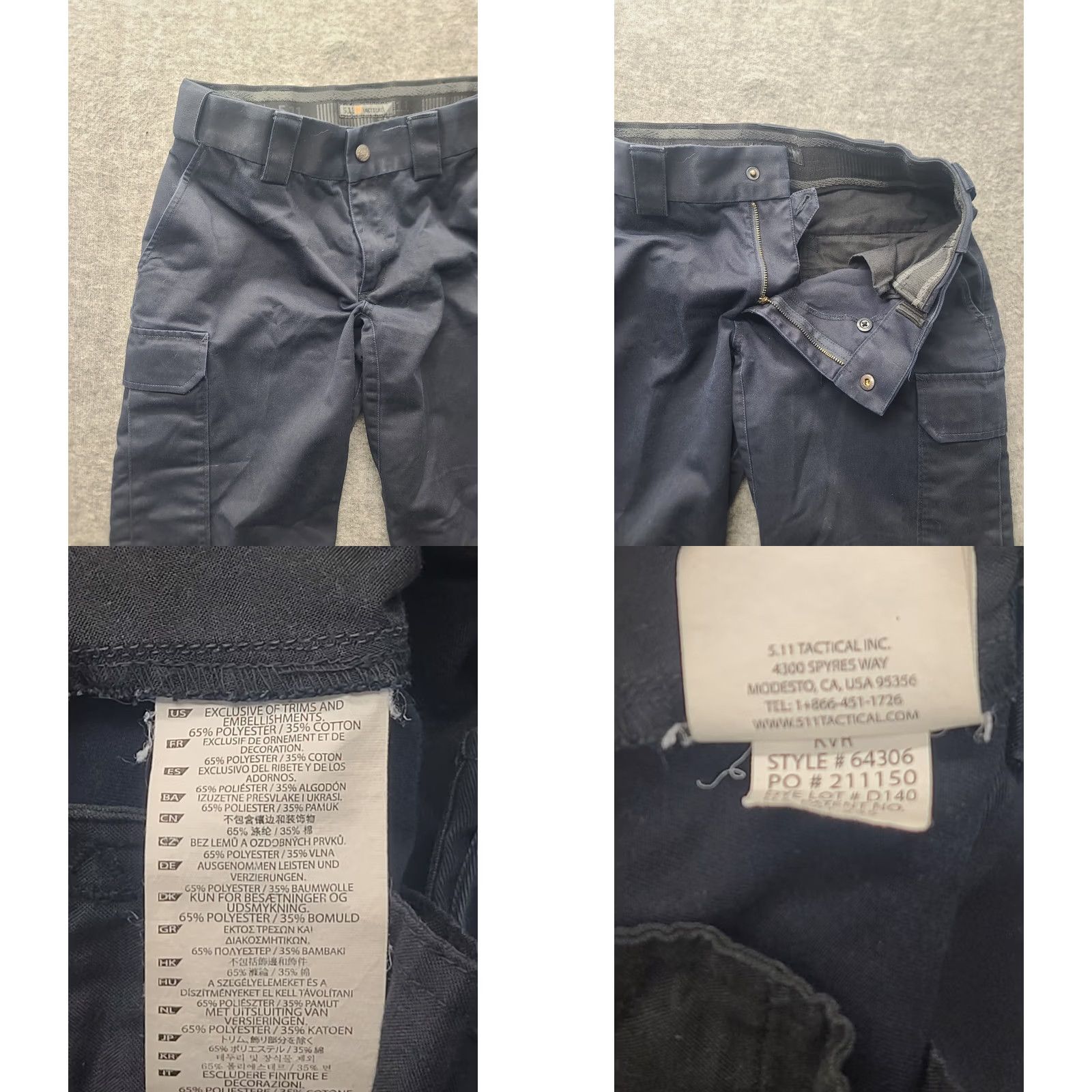 Vintage VINTAGE 5.11 Tactical Pants Womens 8x30 Taclite Pro Regular Fit EMS Military Cargo Size 30" / US 8 / IT 44 - 8 Thumbnail