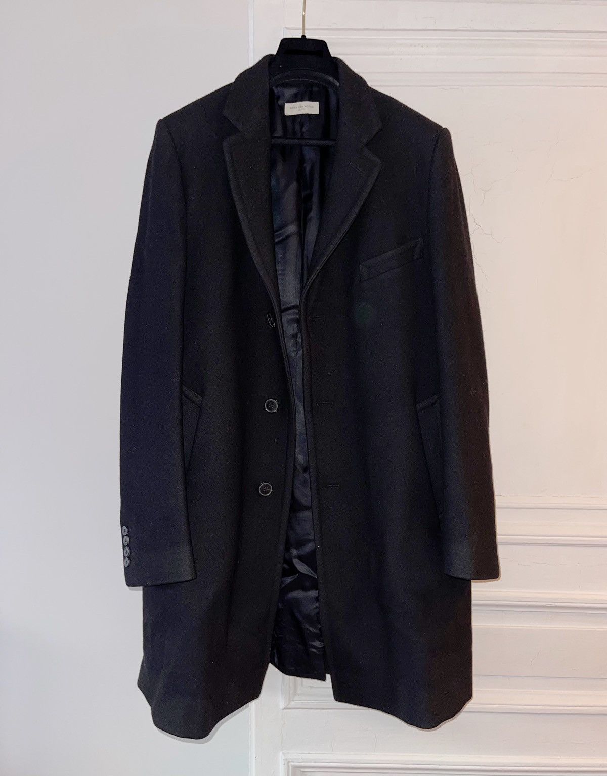 Dries Van Noten Dries Van Noten black Wool coat. Size 52 Size US L / EU 52-54 / 3 - 1 Thumbnail