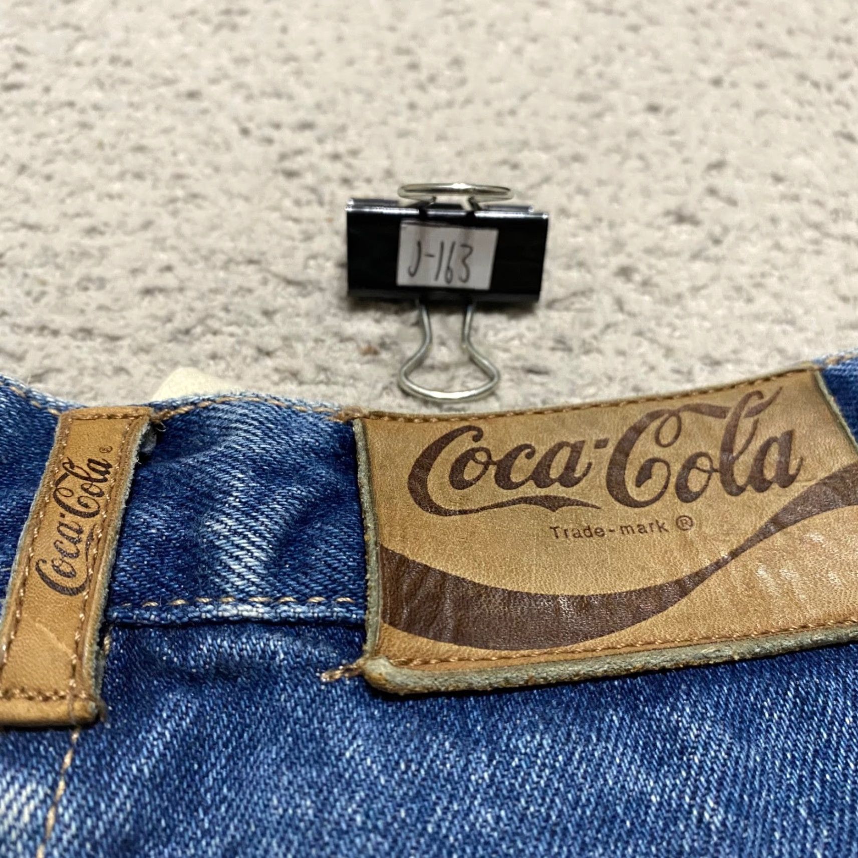 Vintage VINTAGE Coca-Cola Jeans 1980’s Blue Denim High Rise Tapered Womens Size 0 Jeans Size 25" / US 0 / IT 36 - 3 Thumbnail